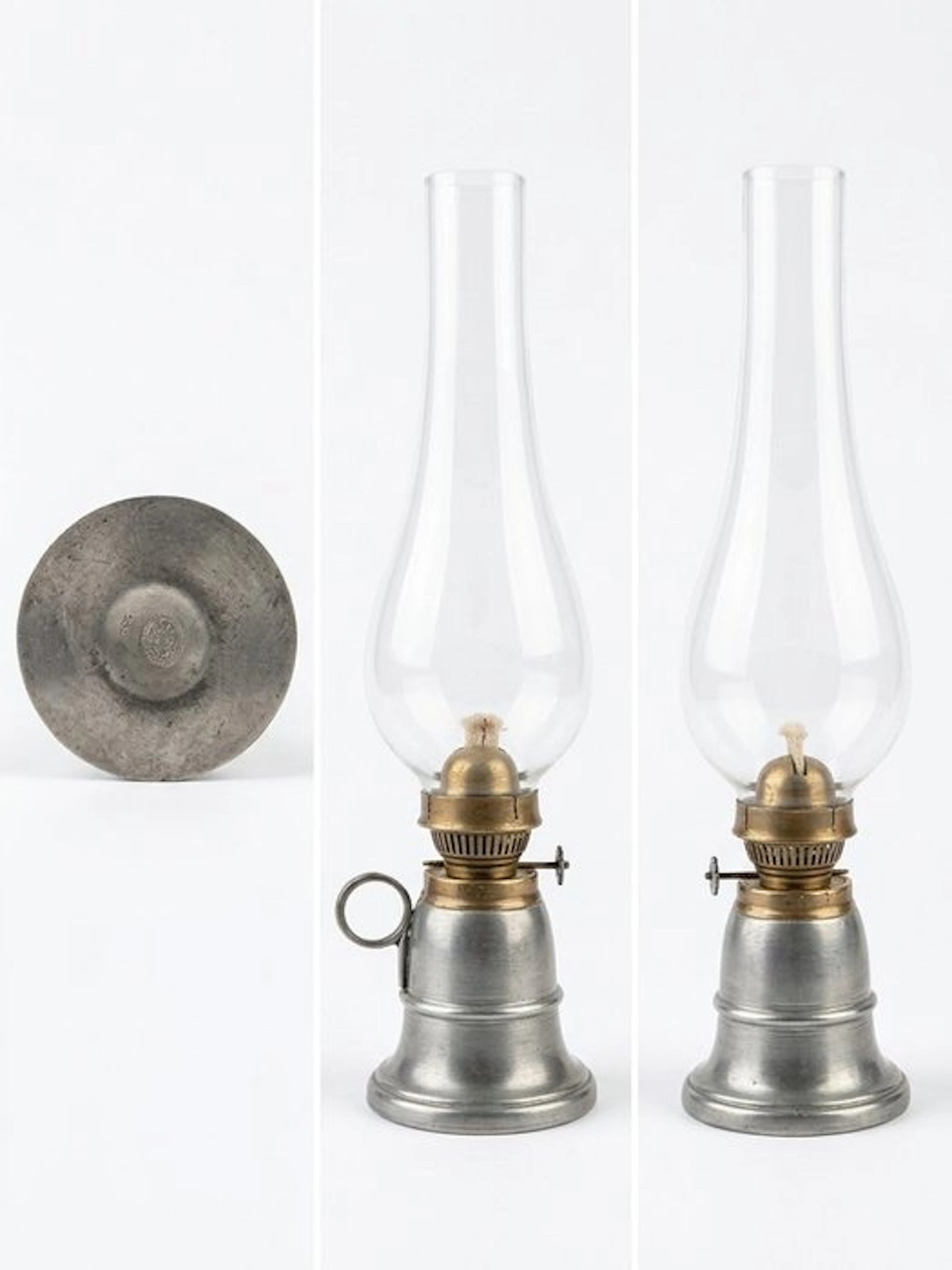 Oil lamp - Tin