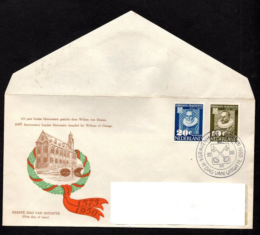 Netherlands 1950 - 375 years of Leiden University with...