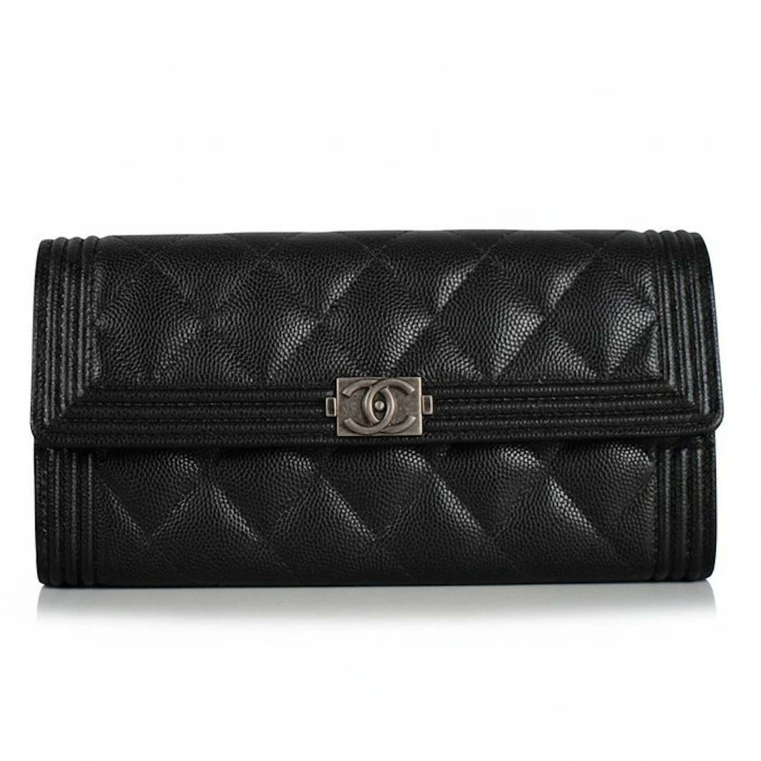 Chanel - Boy Long Flap Wallet - Wallet