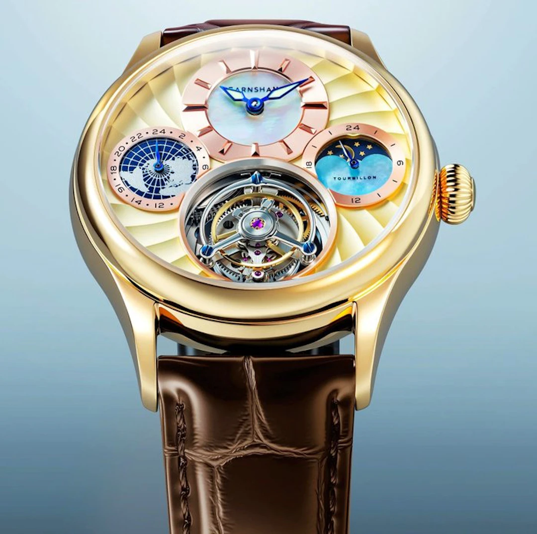 Earnshaw - TOURBILLON - Limited Edition * 1 - 24 * - GMT...