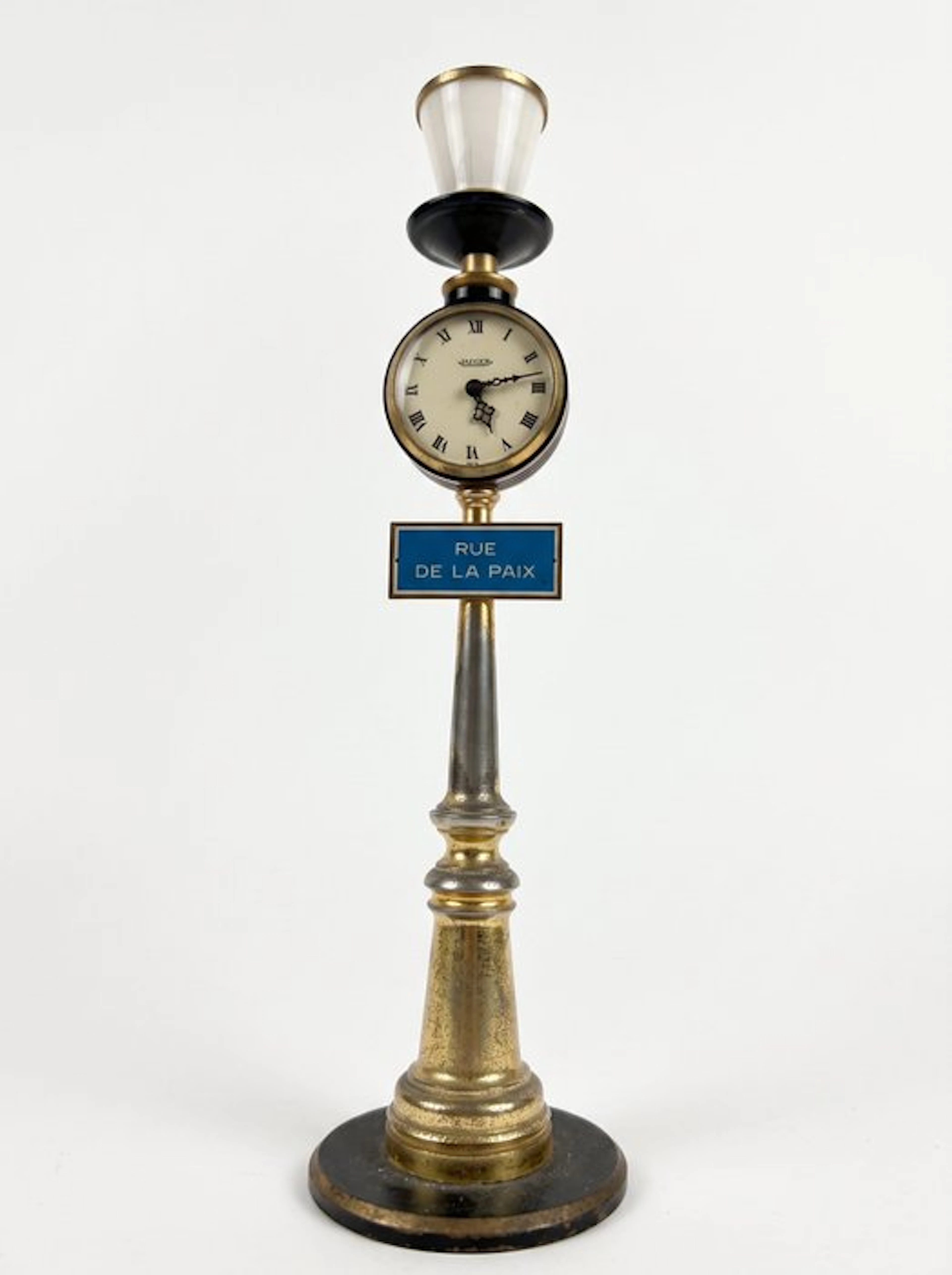 Table clock - Jaeger-LeCoultre - Vintage Steel - 1950-1960