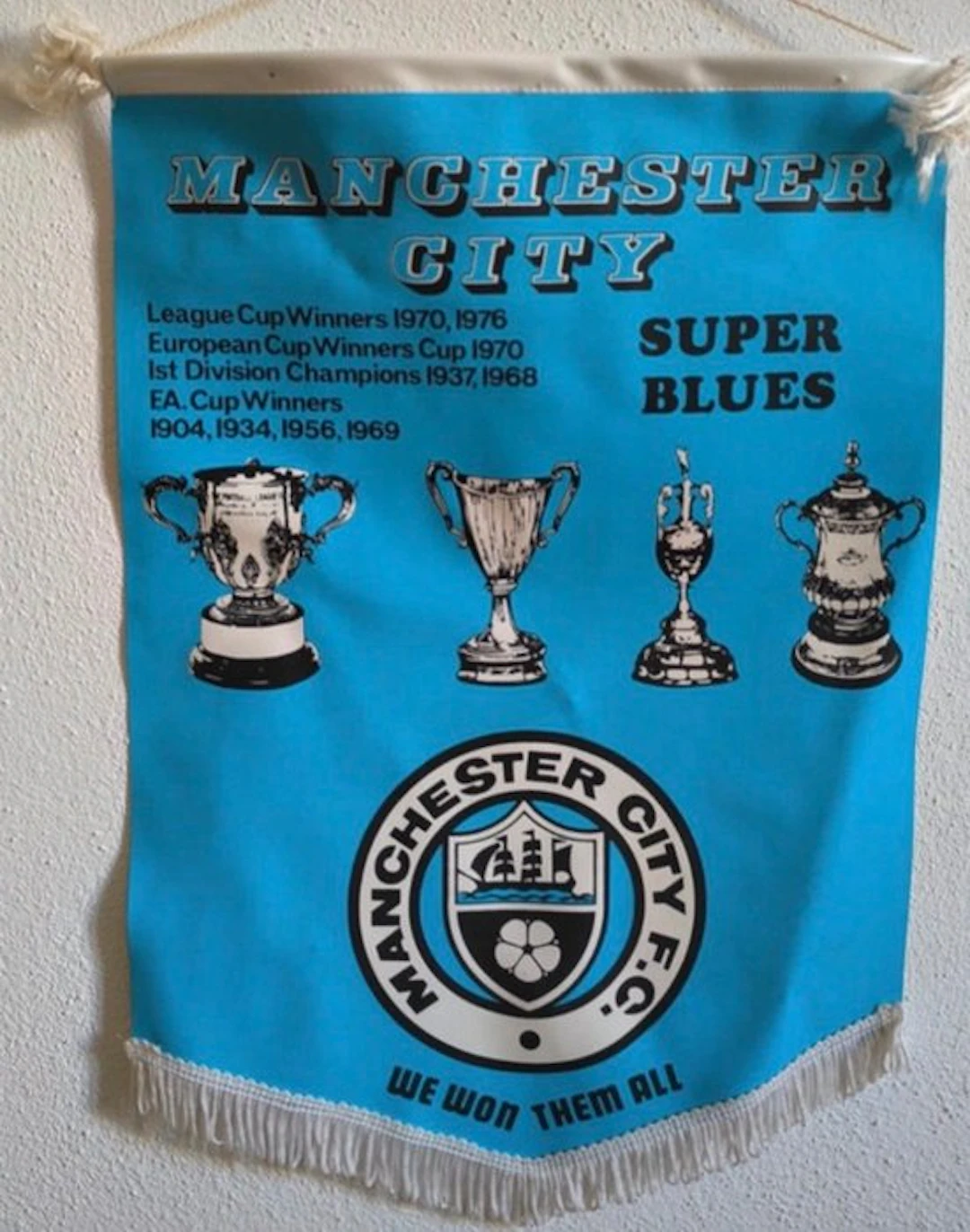 Manchester City - Football - Flag / pennant