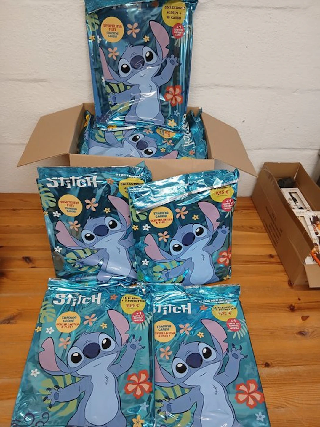 Panini - 30 Blister pack - 30startersets with cards stitch. 300 euro shop value