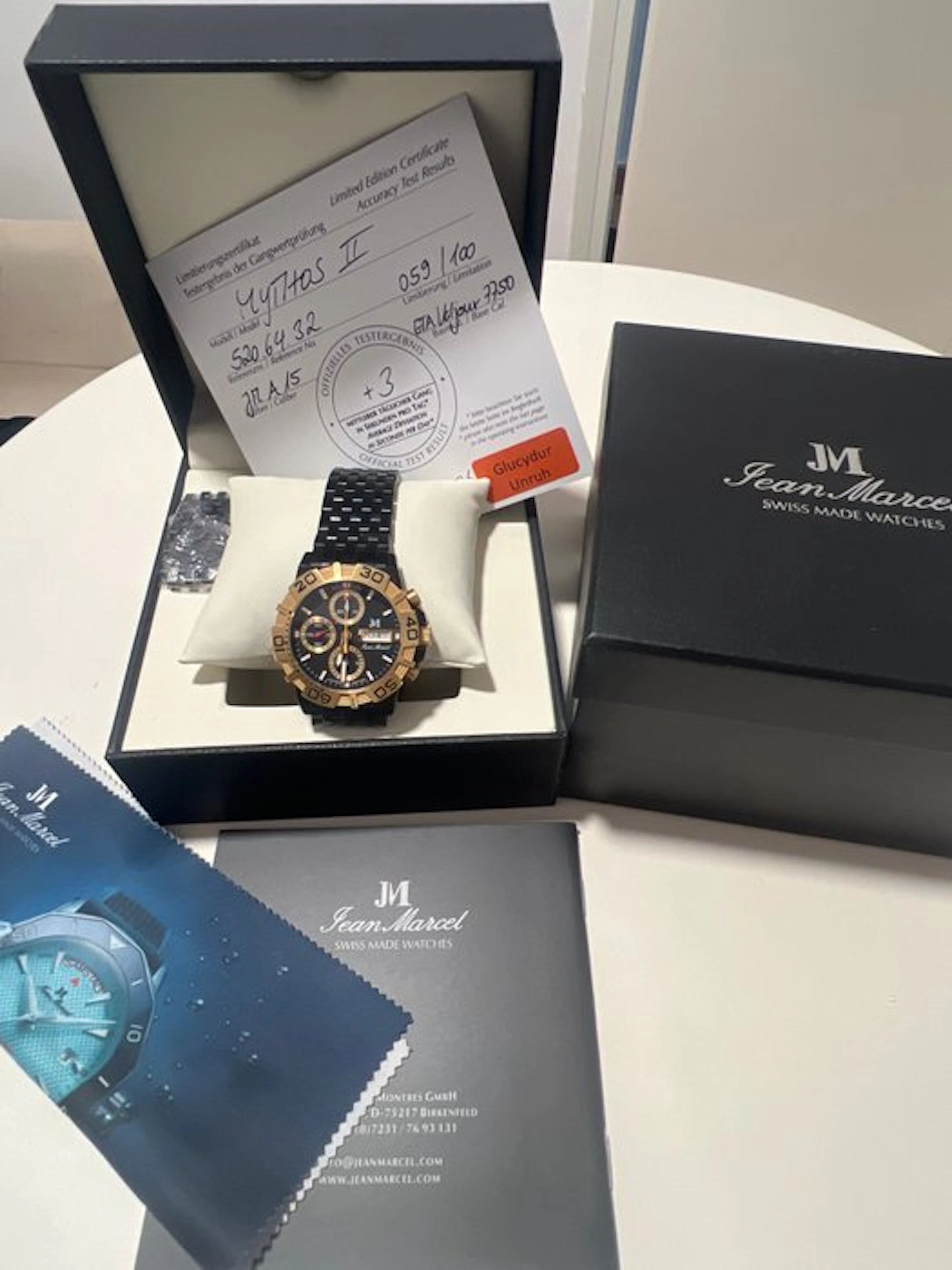 Jean Marcel - Mythos II Chrono The last one - No reserve...