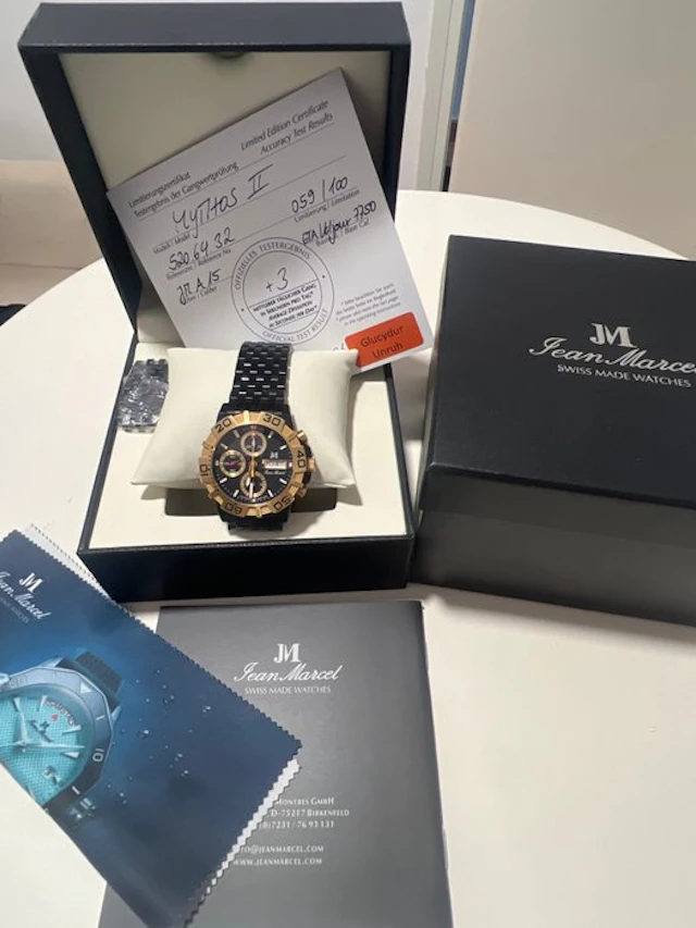 Jean Marcel - Mythos II Chrono The last one - No reserve...