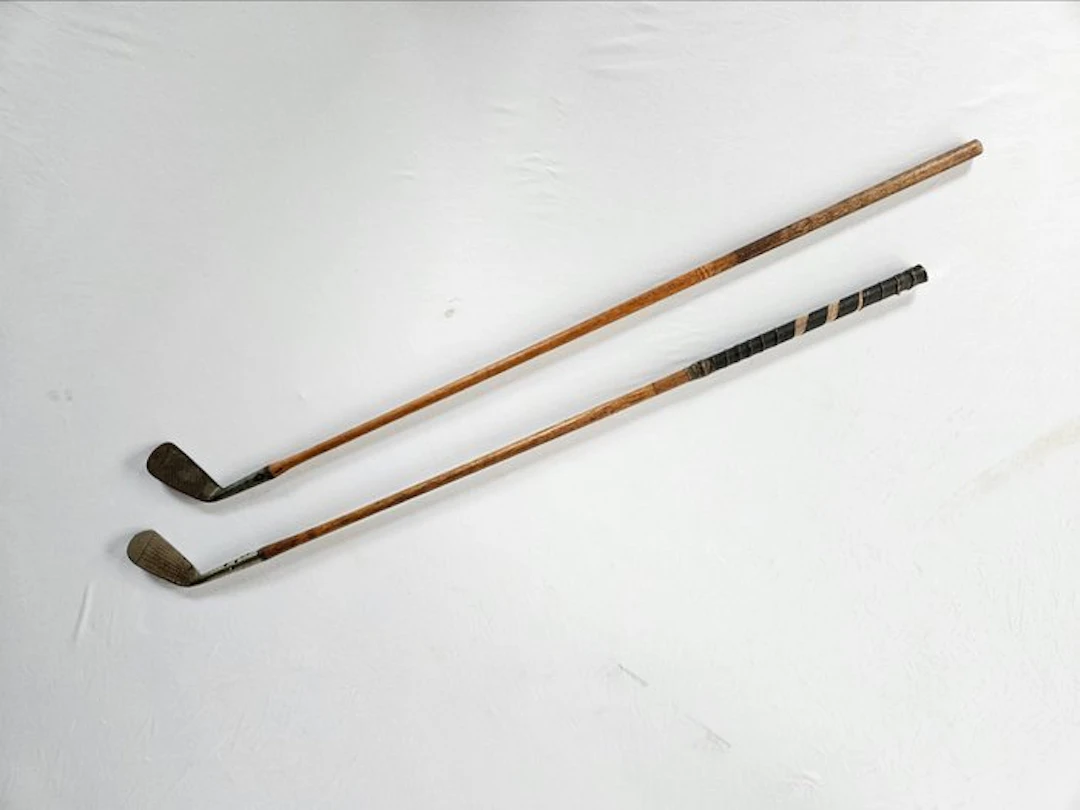 Twee golfclubs