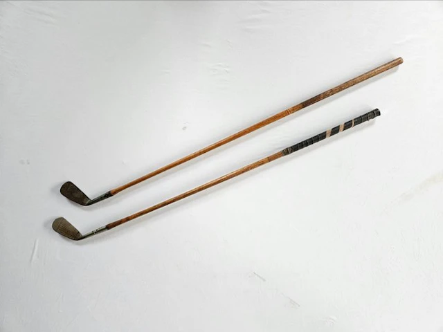 Twee golfclubs