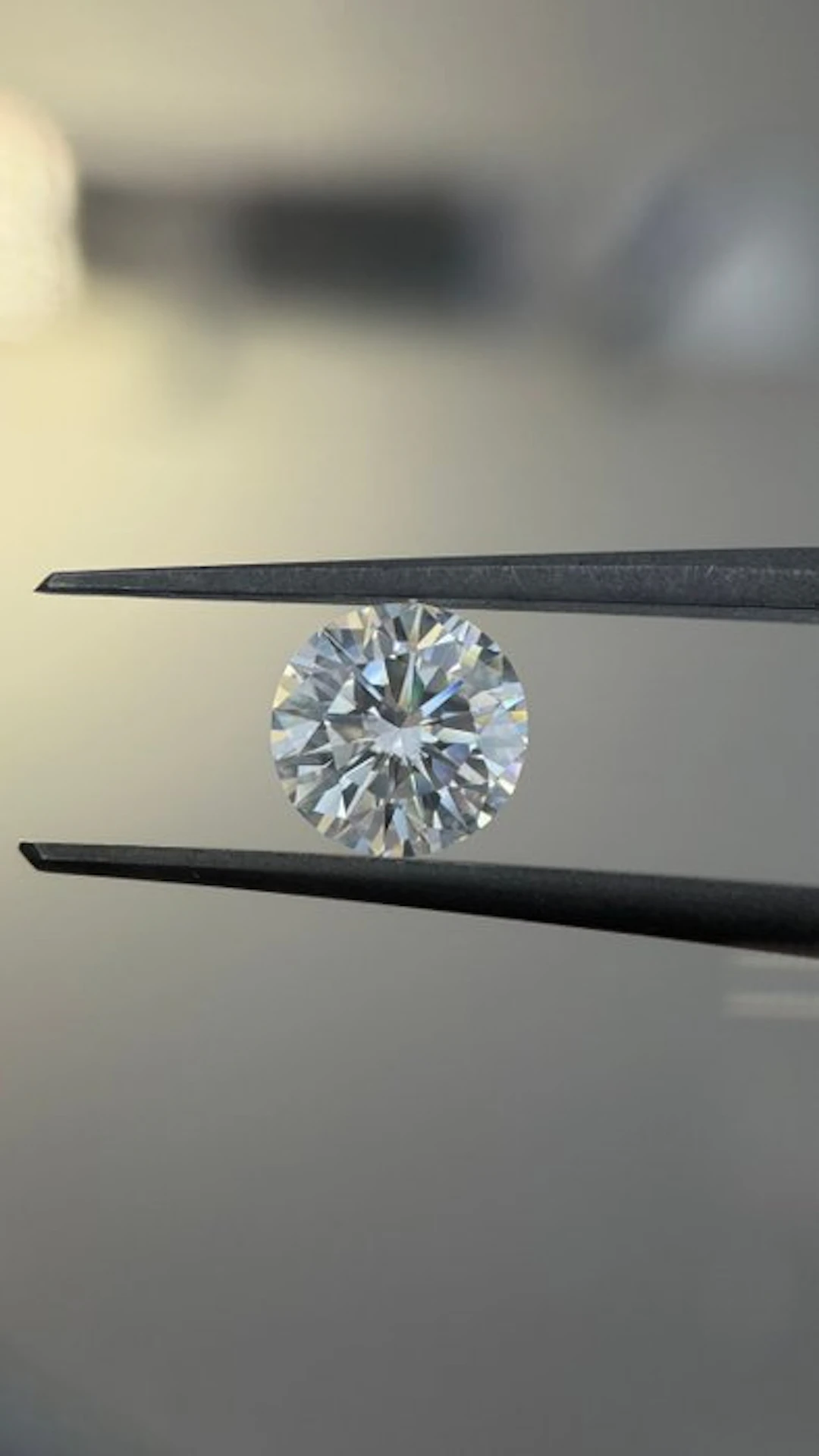 1 pcs Diamond (Natural) - 0.58 ct - Round - F - IF - HRD Antwerp
