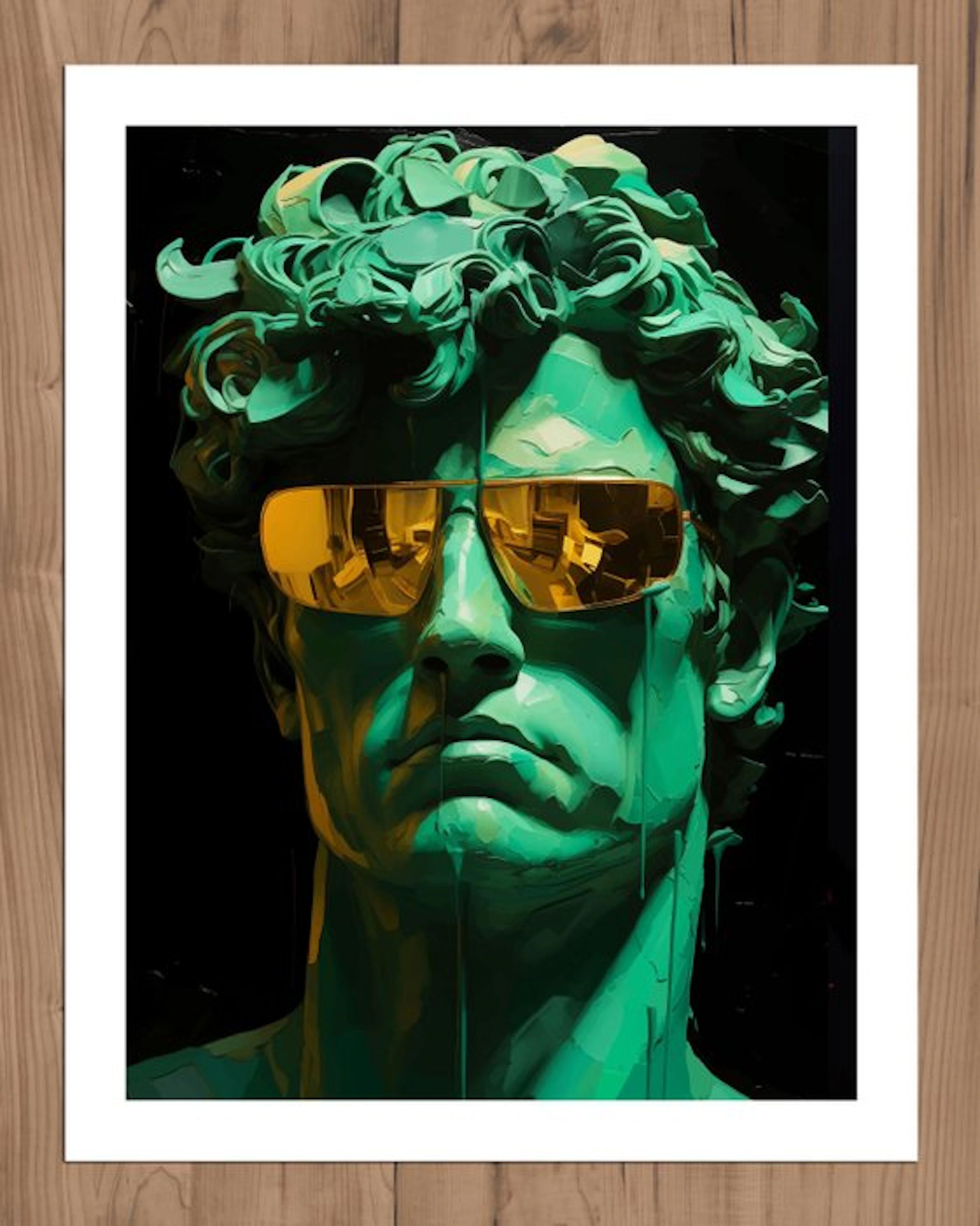 Alberto Ricardo (XXI) - Estatua. Giclée 80 x 60 cm