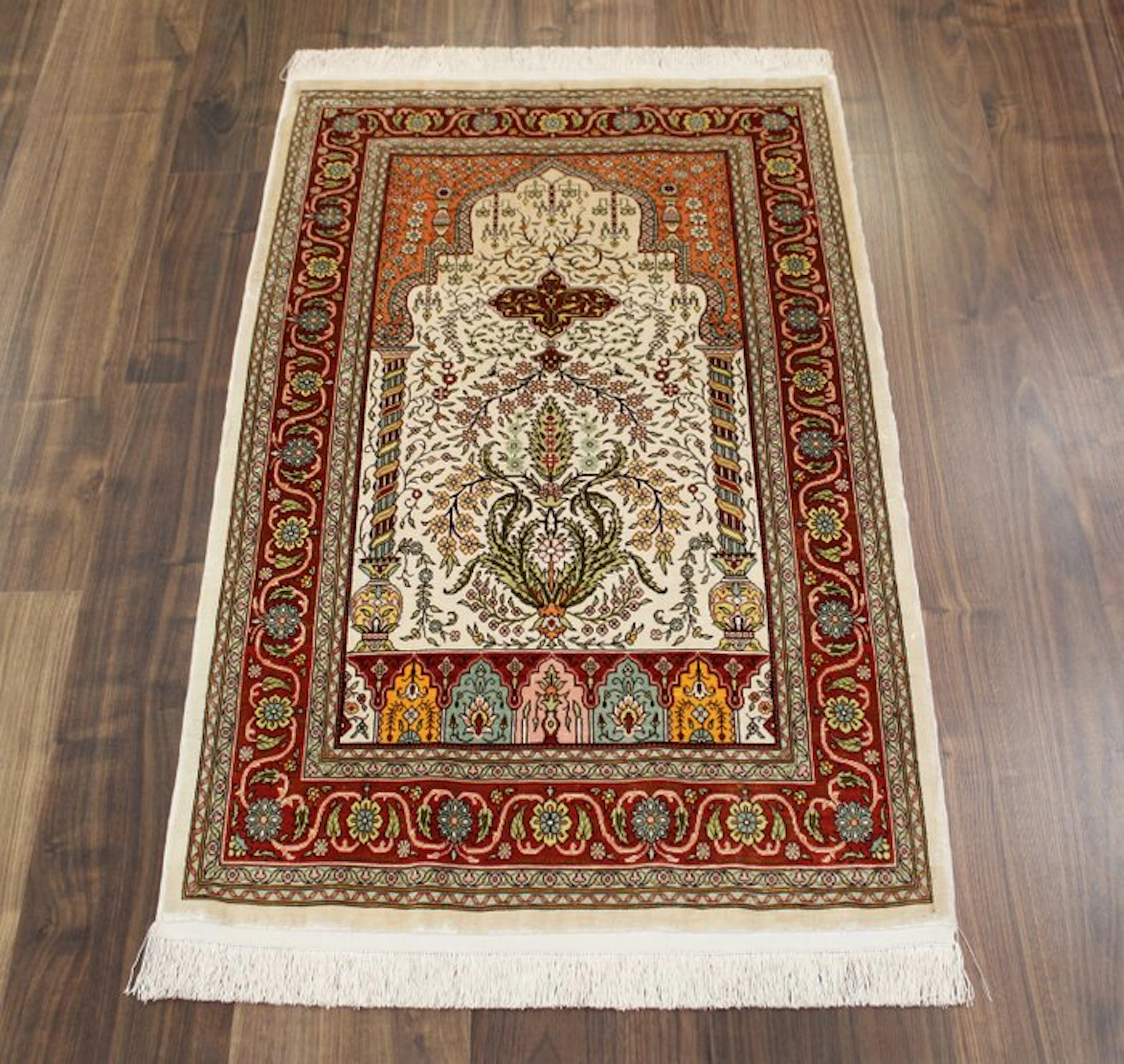 Original Hereke, pure silk on silk, like new. - Rug - 106 cm - 68 cm