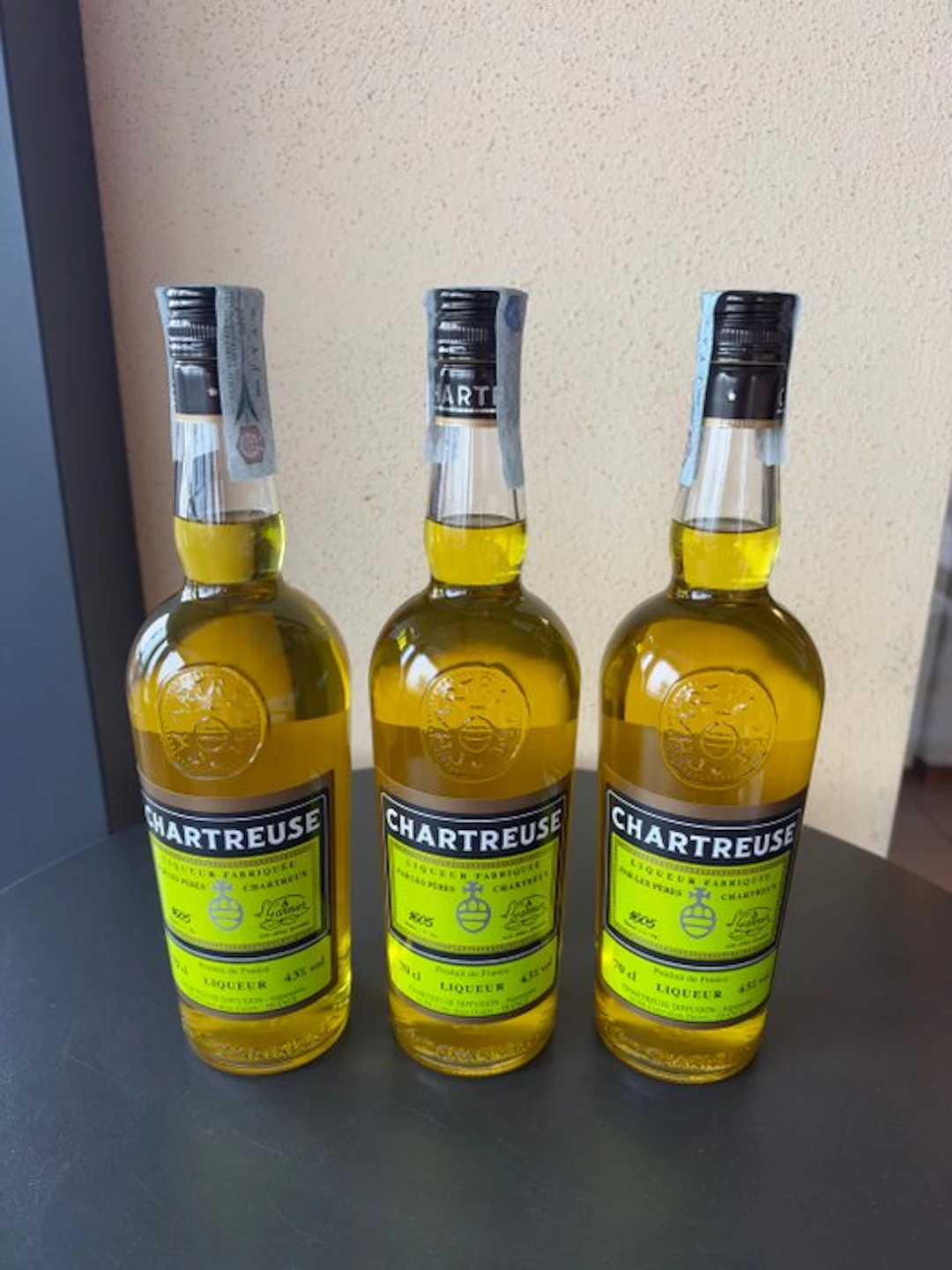 Chartreuse - Yellow - Aiguenoire - b. 2026 - 70cl - 3 bottles