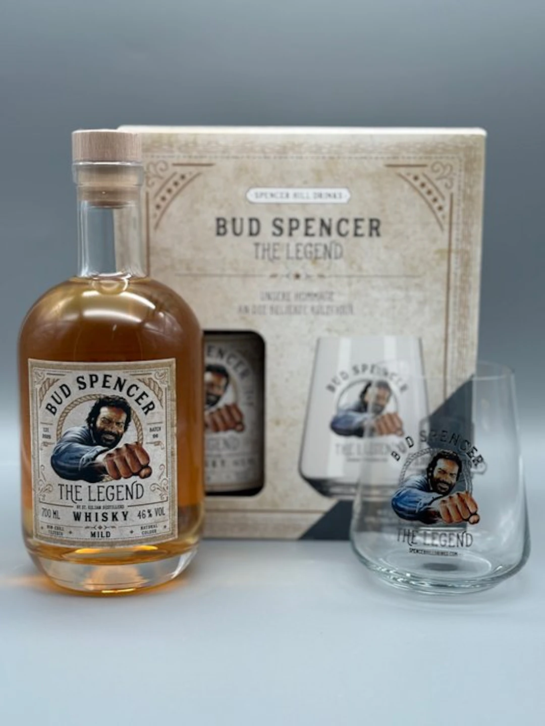 St. Kilian - Bud Spencer - The Legend - Batch No. 6 with glass - 700ml