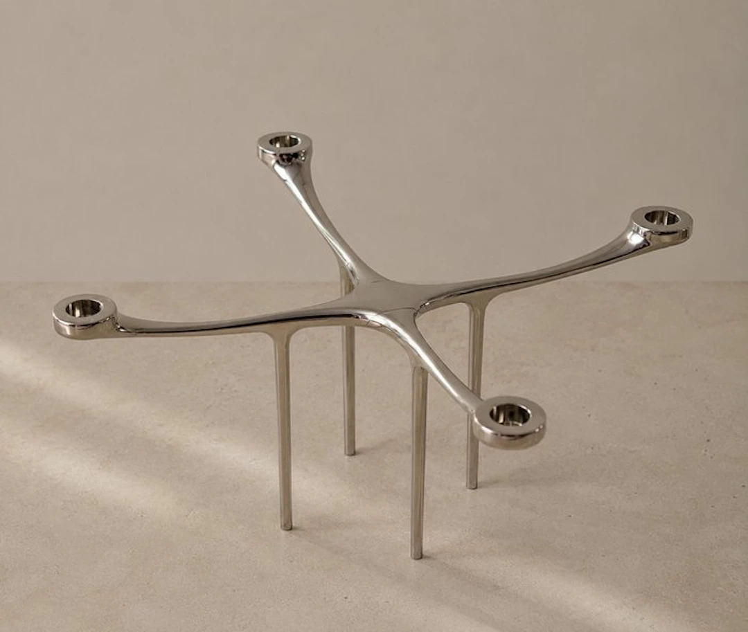 MENU - Charles Wilson - Candleholder Candelabra - Spelter...