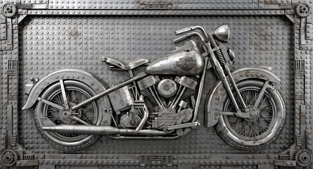 Artxlife - Lego Harley-Davidson, The Iron Icon