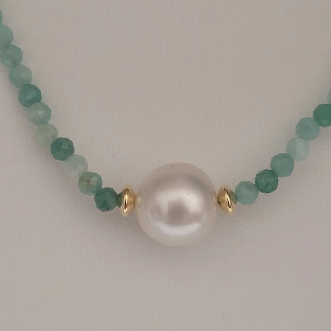 No reserve price - Necklace with pendant - 18 kt