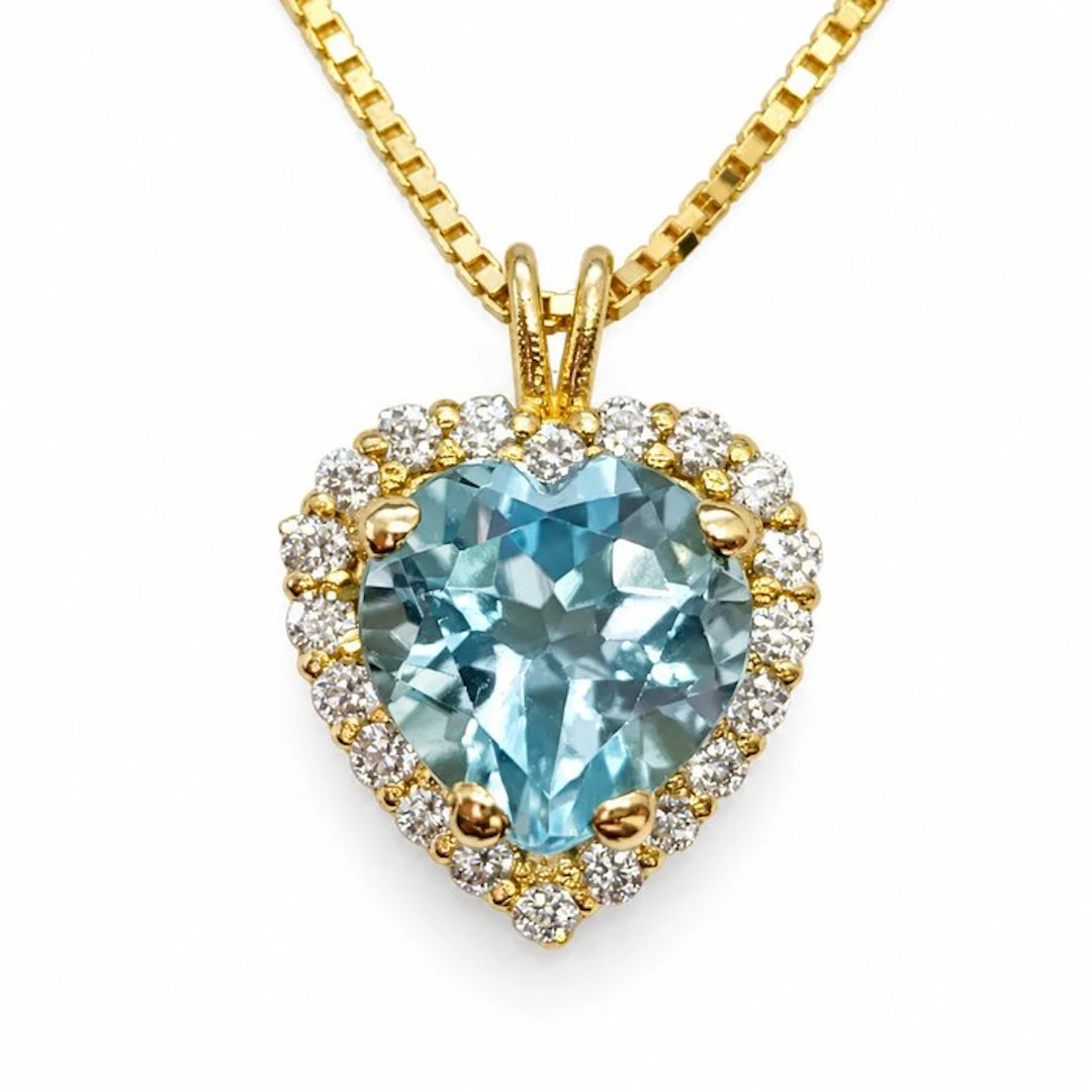 No reserve price - Necklace with pendant - 18 kt