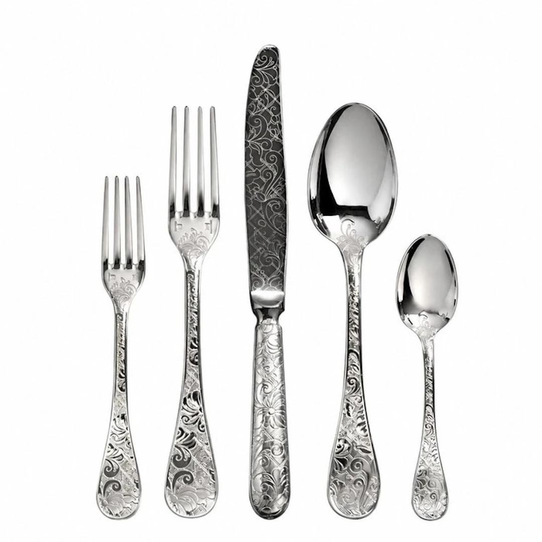Christofle - Marcel Wanders - Cutlery set (110) - Garden of Eden - Silver
