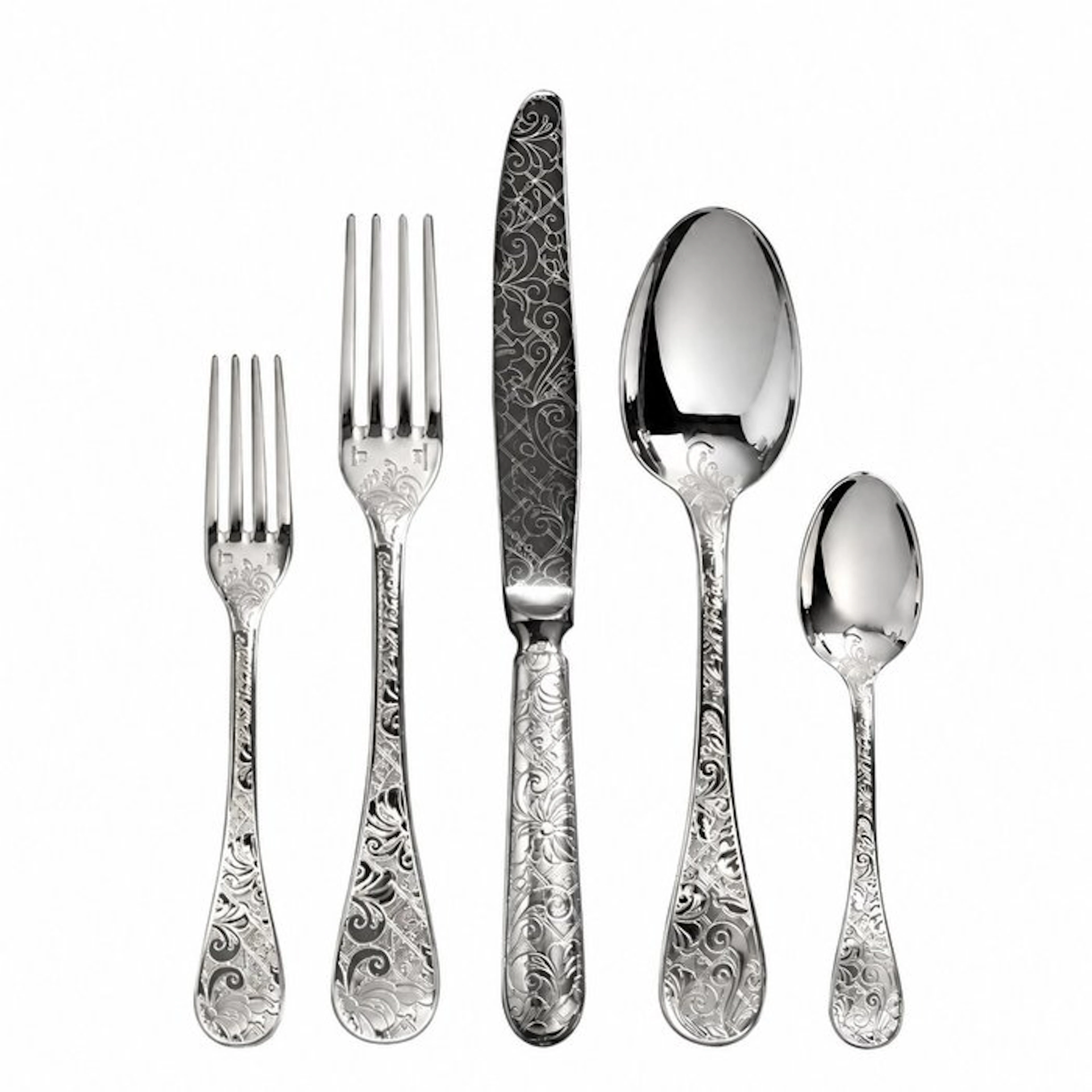 Christofle - Marcel Wanders - Cutlery set (110) - Garden of Eden - Silver
