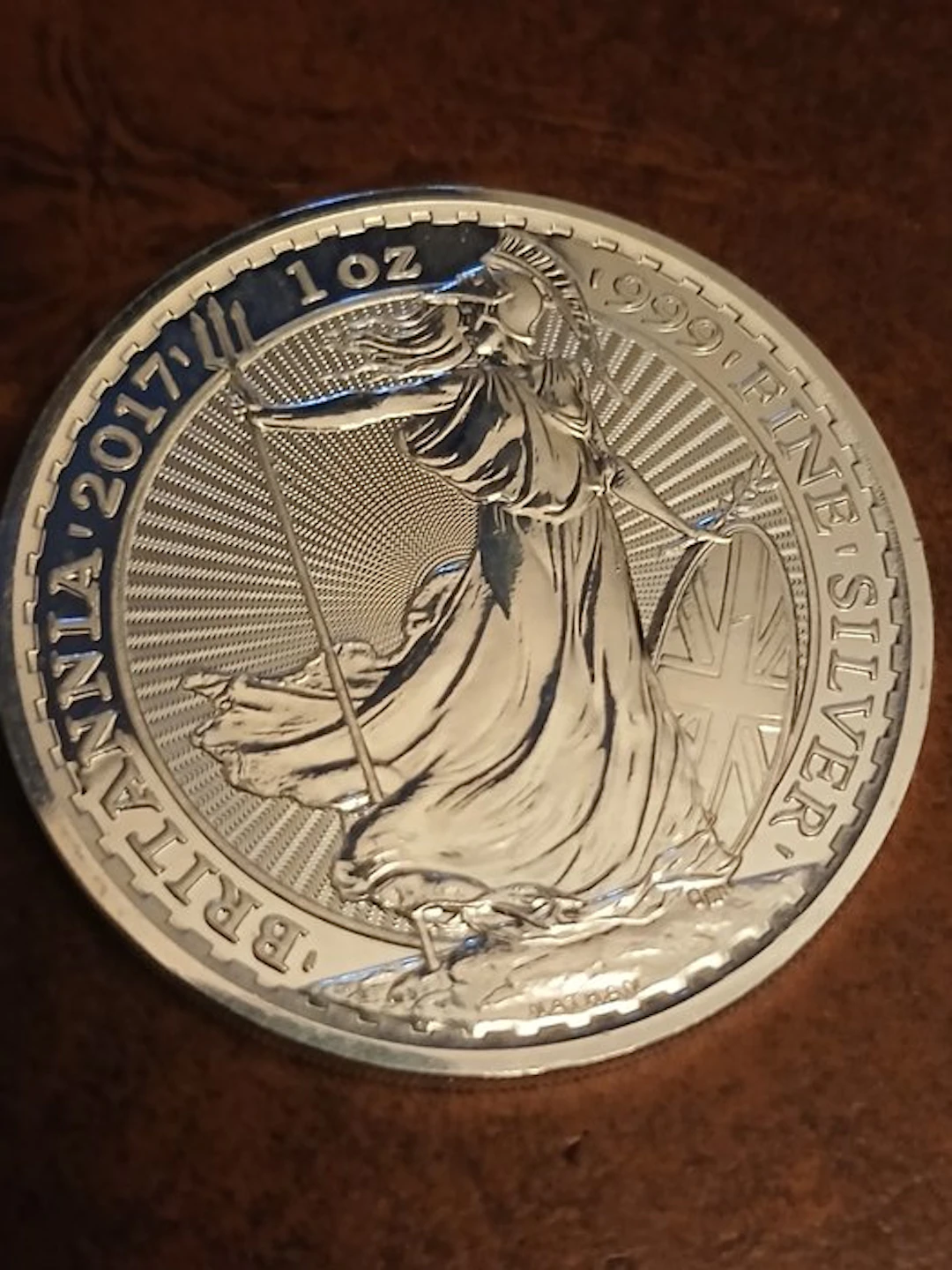 United Kingdom. 2 Pounds 2017, 1 Oz (No reserve price)