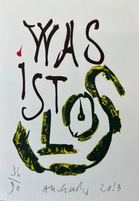 Pierre Alechinsky (1927) - Was ist Los