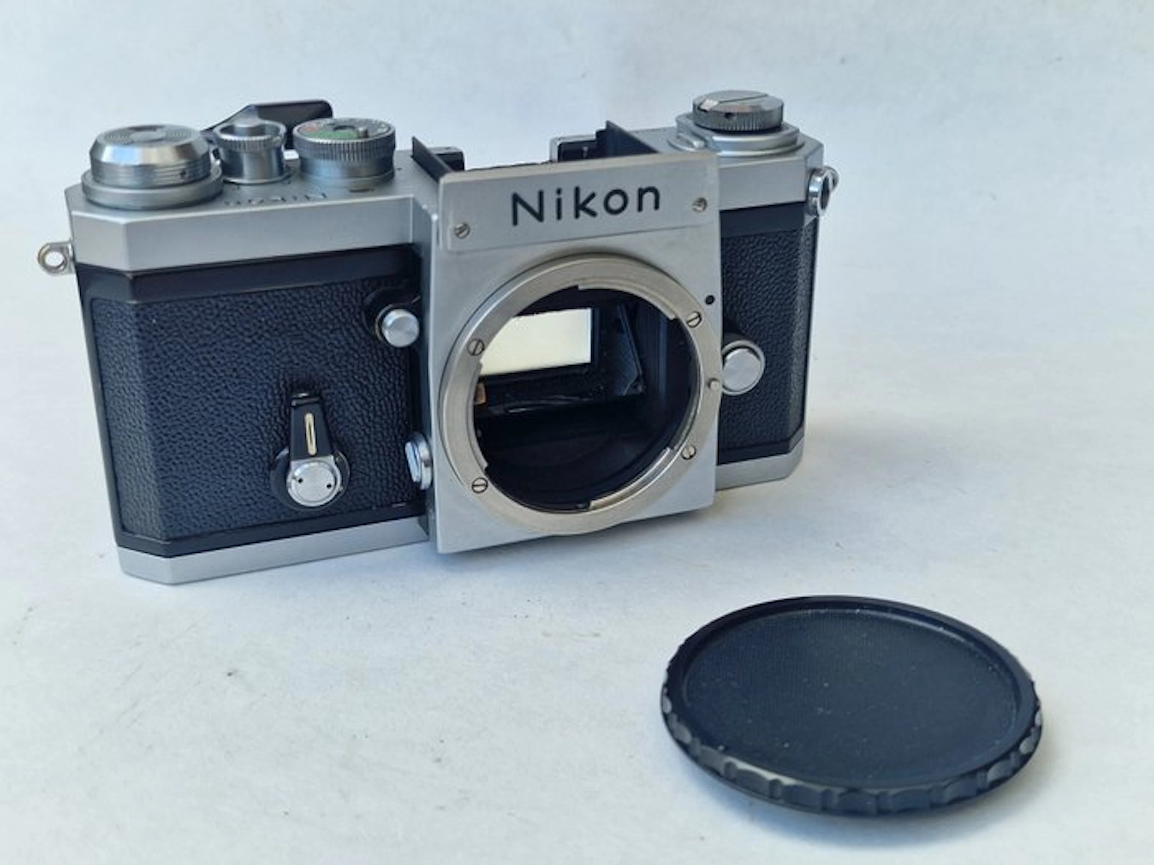 Nikon F body , no lens or finder Single lens reflex camera (SLR)