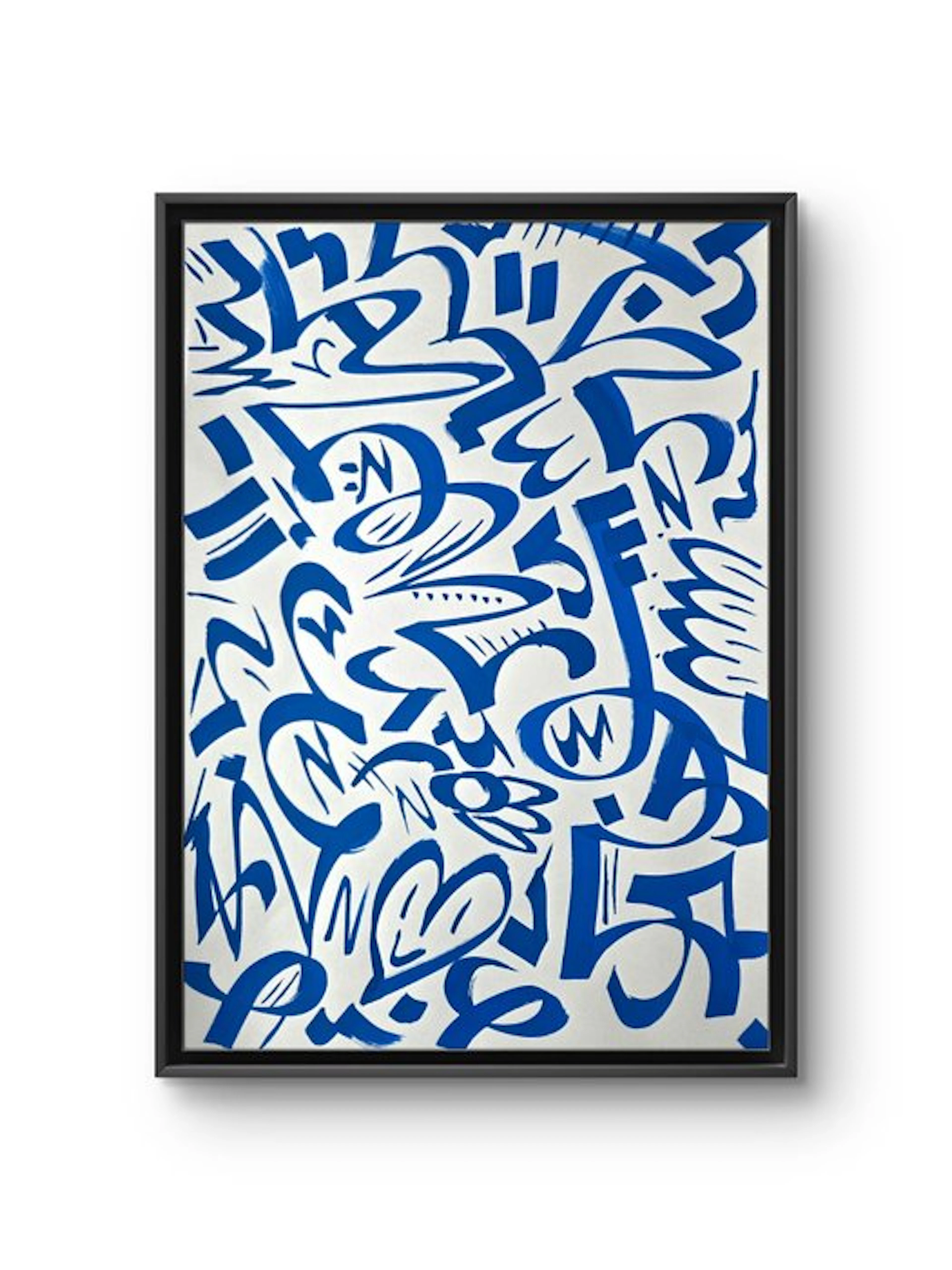 Wawapod (1991) - Calligraphie Bleu 1