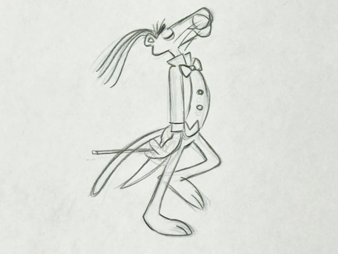 The Pink Panther 2 (2009) - 1 Original Animation Drawing