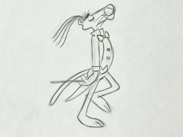 The Pink Panther 2 (2009) - 1 Original Animation Drawing