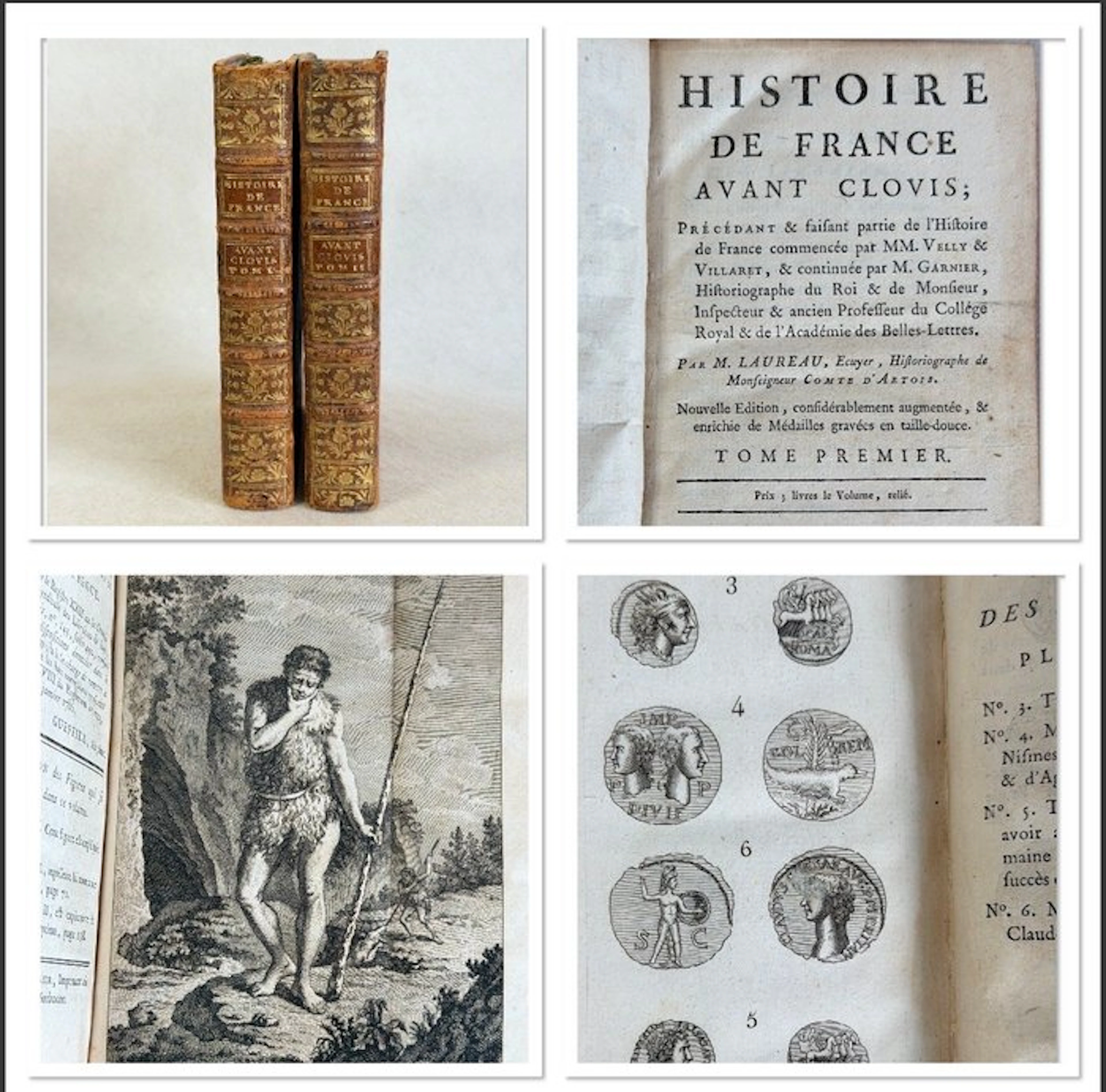 Durée de Retz/L’Augier - Histoire de France avant Clovis - 1789