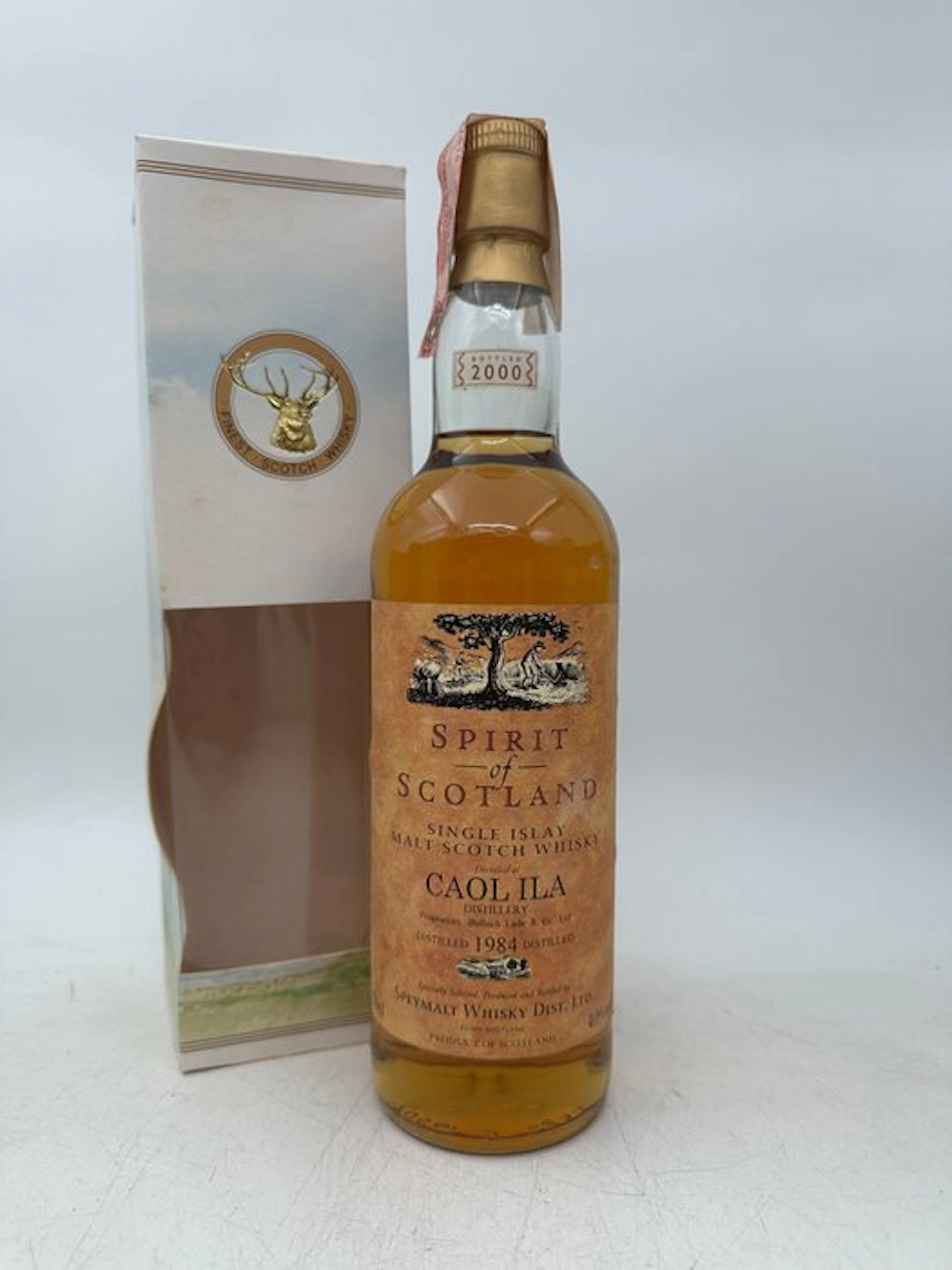 Caol Ila 1984 Spirit of Scotland - Speymalt Whisky Distributor - b. 2000 - 70cl