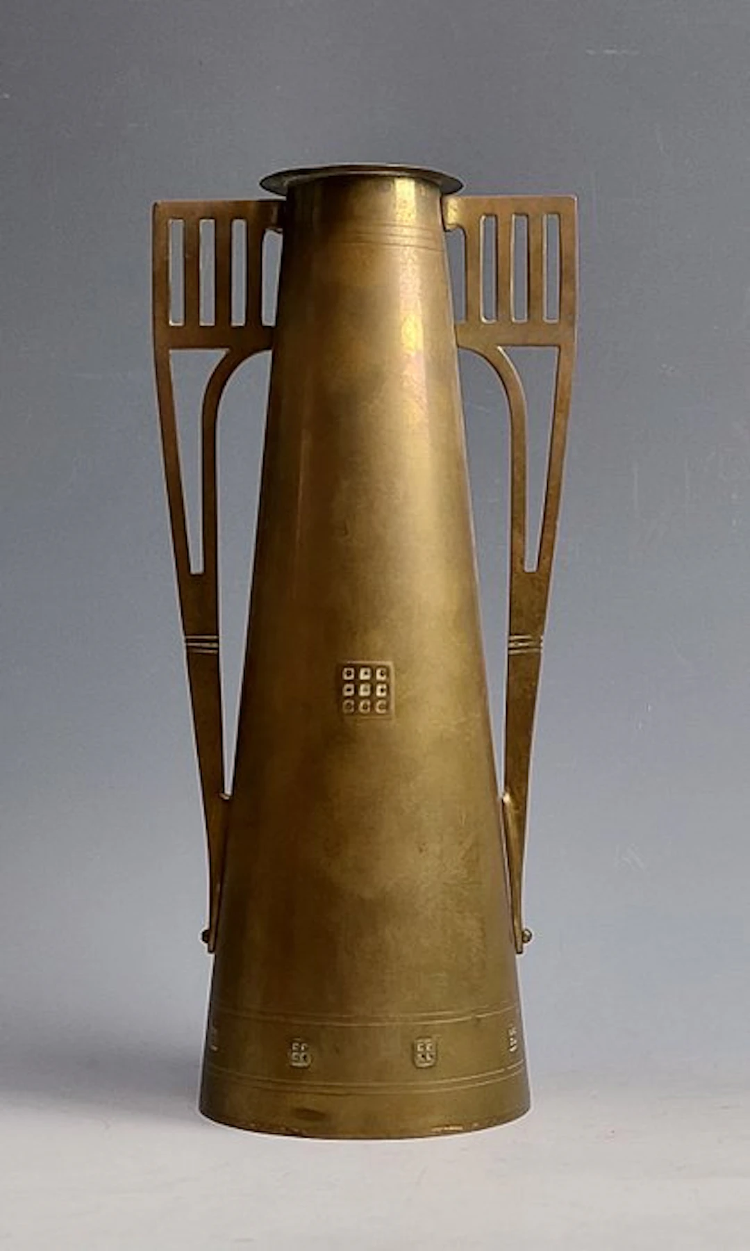 Daalderop KMD - Vase - Brass - Art Nouveau