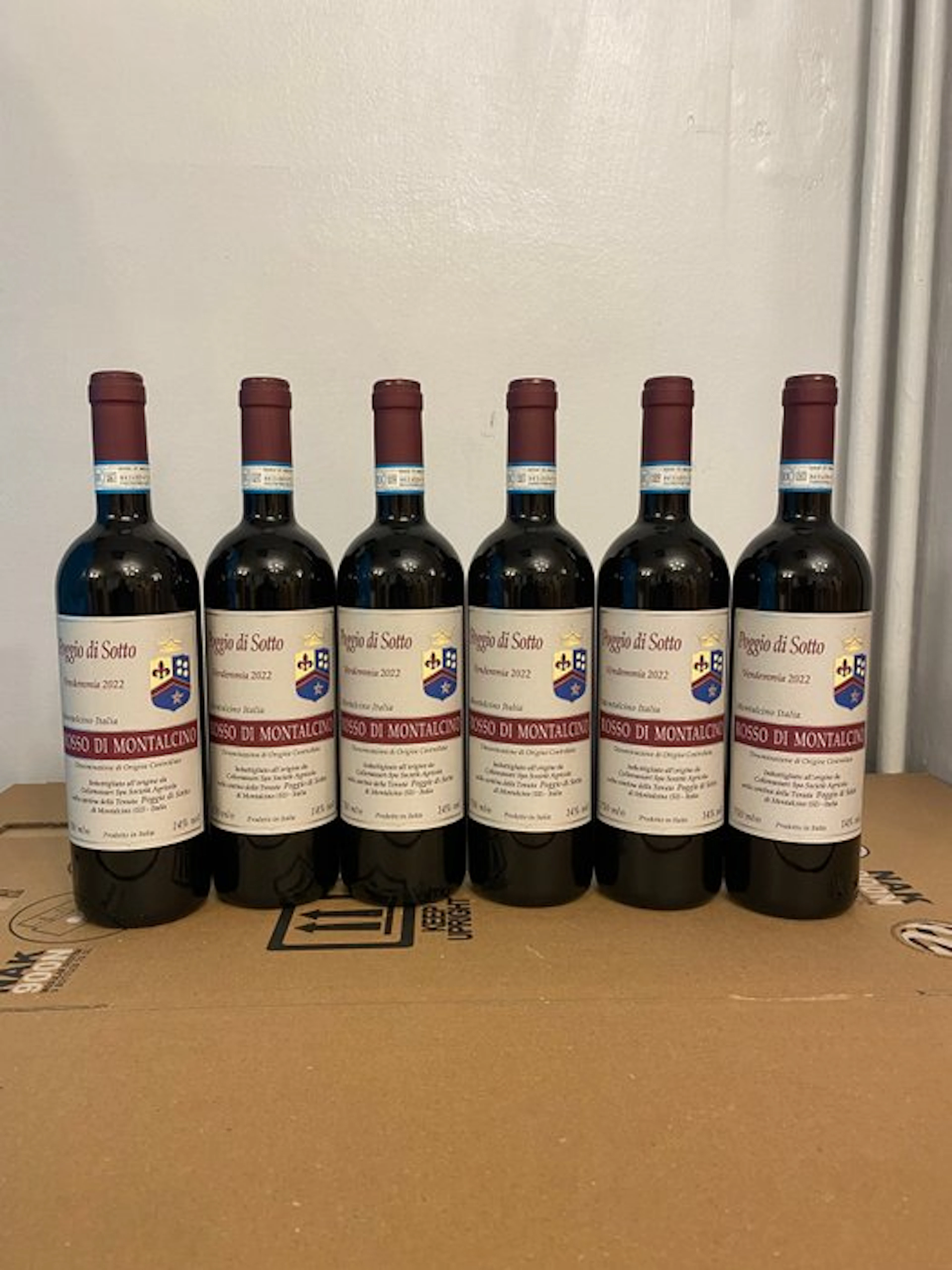 2022 Poggio di Sotto Rosso di Montalcino - Tuscany - 6 Bottles (0.75L)