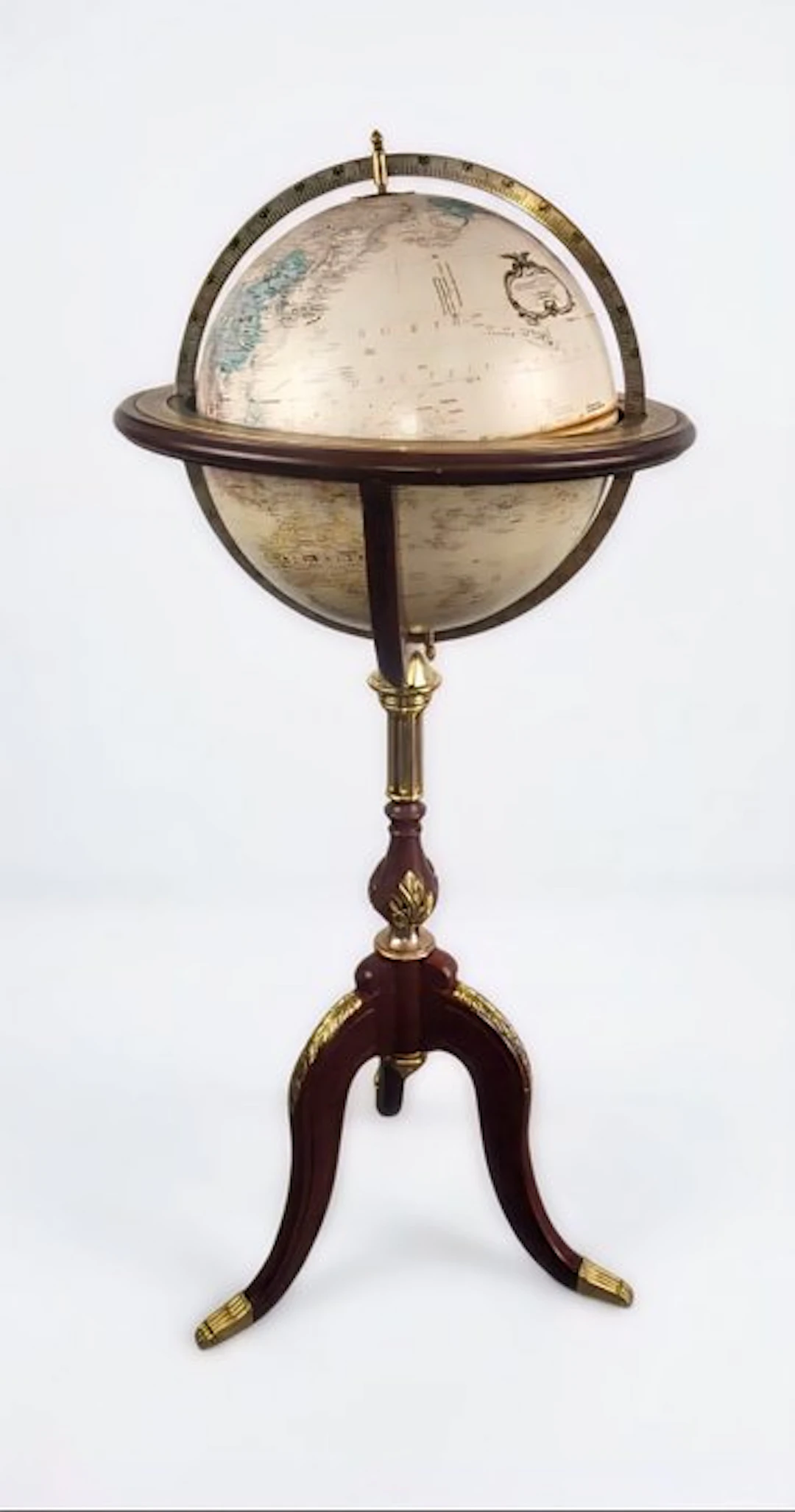 Globe - Royal Geographical Society - Earth globe on a stand - 1980-1990