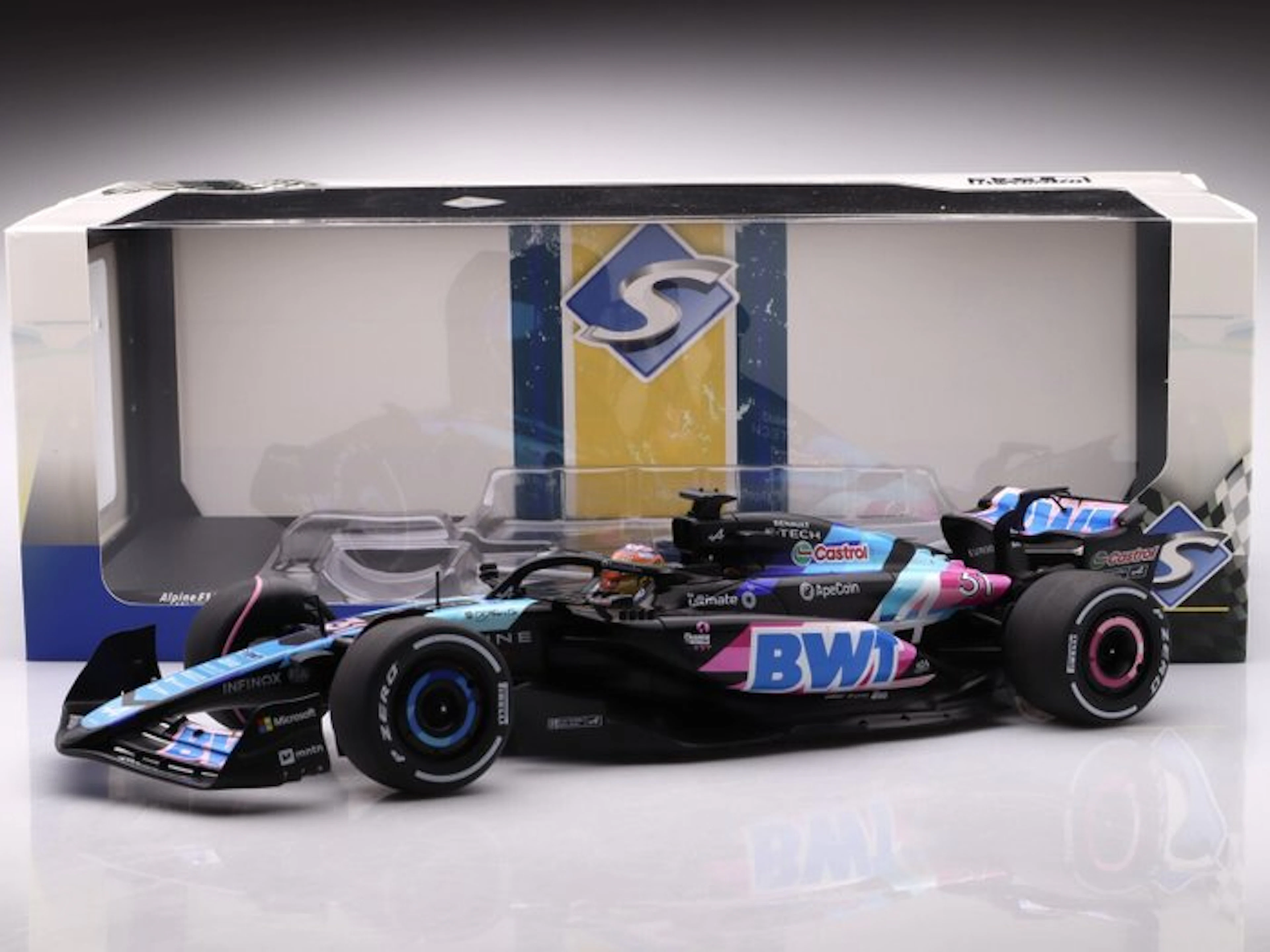 Solido 1:18 - Model race car - Alpine F1 Team A524 #31...