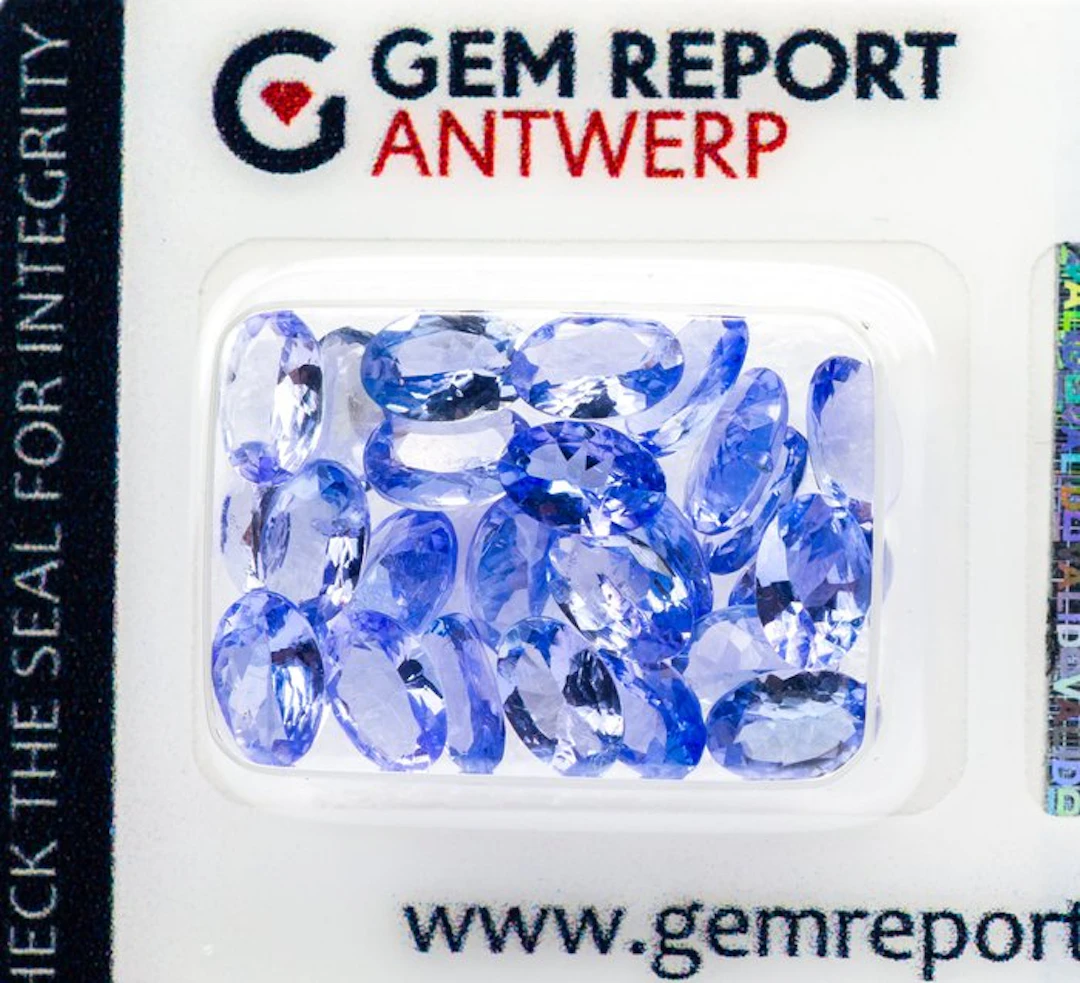 No reserve price - 27 pcs Tanzanite - 9.85 ct - Gem...