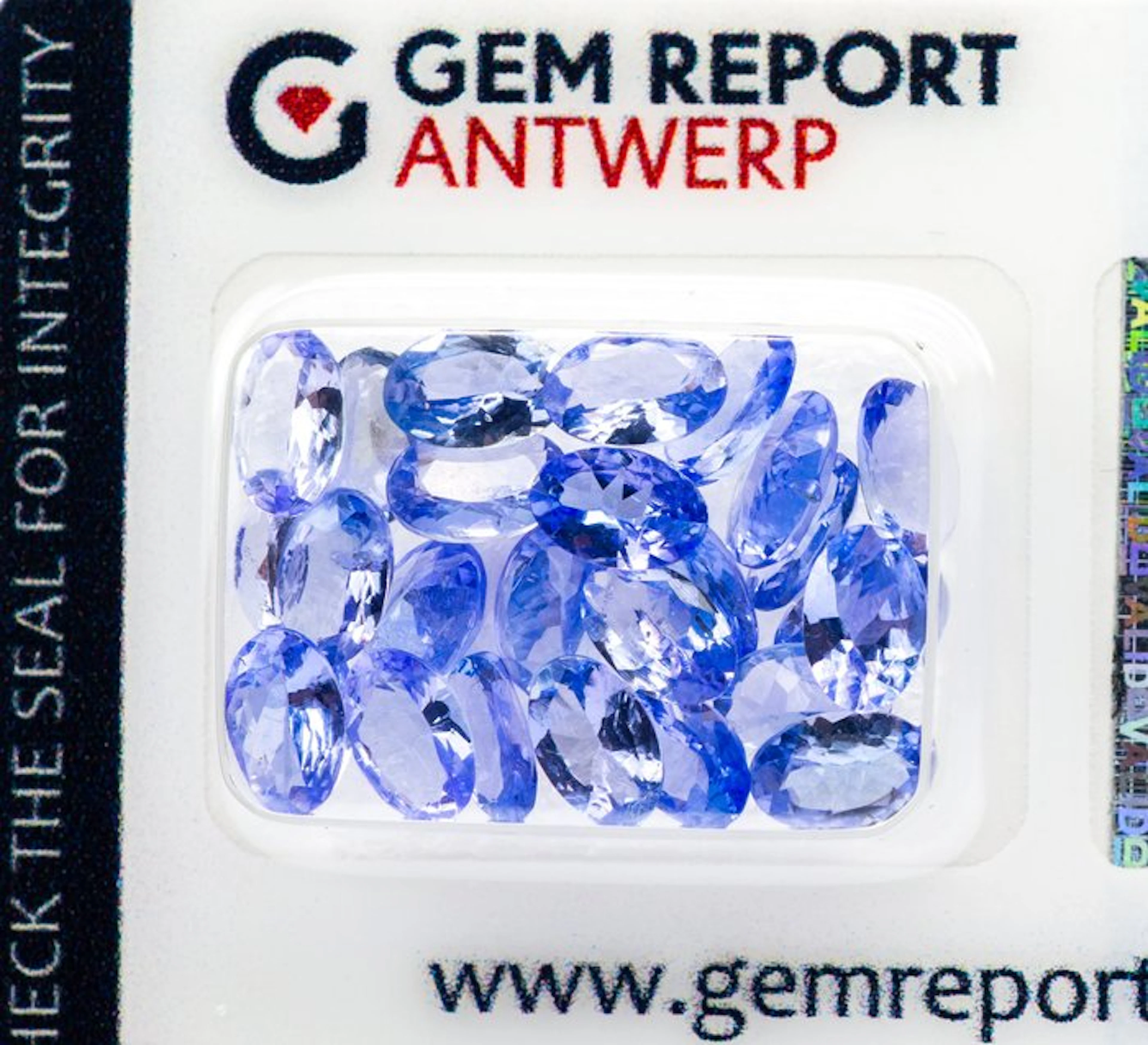 No reserve price - 27 pcs Tanzanite - 9.85 ct - Gem...