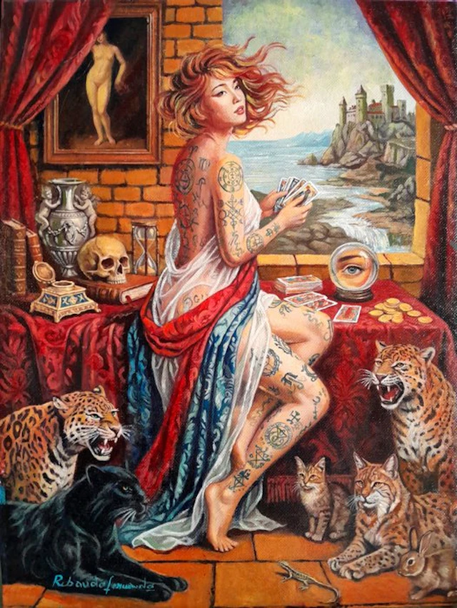 Fernando Ribaudo - Aurelia Flamel (1668 1690) La Figlia...