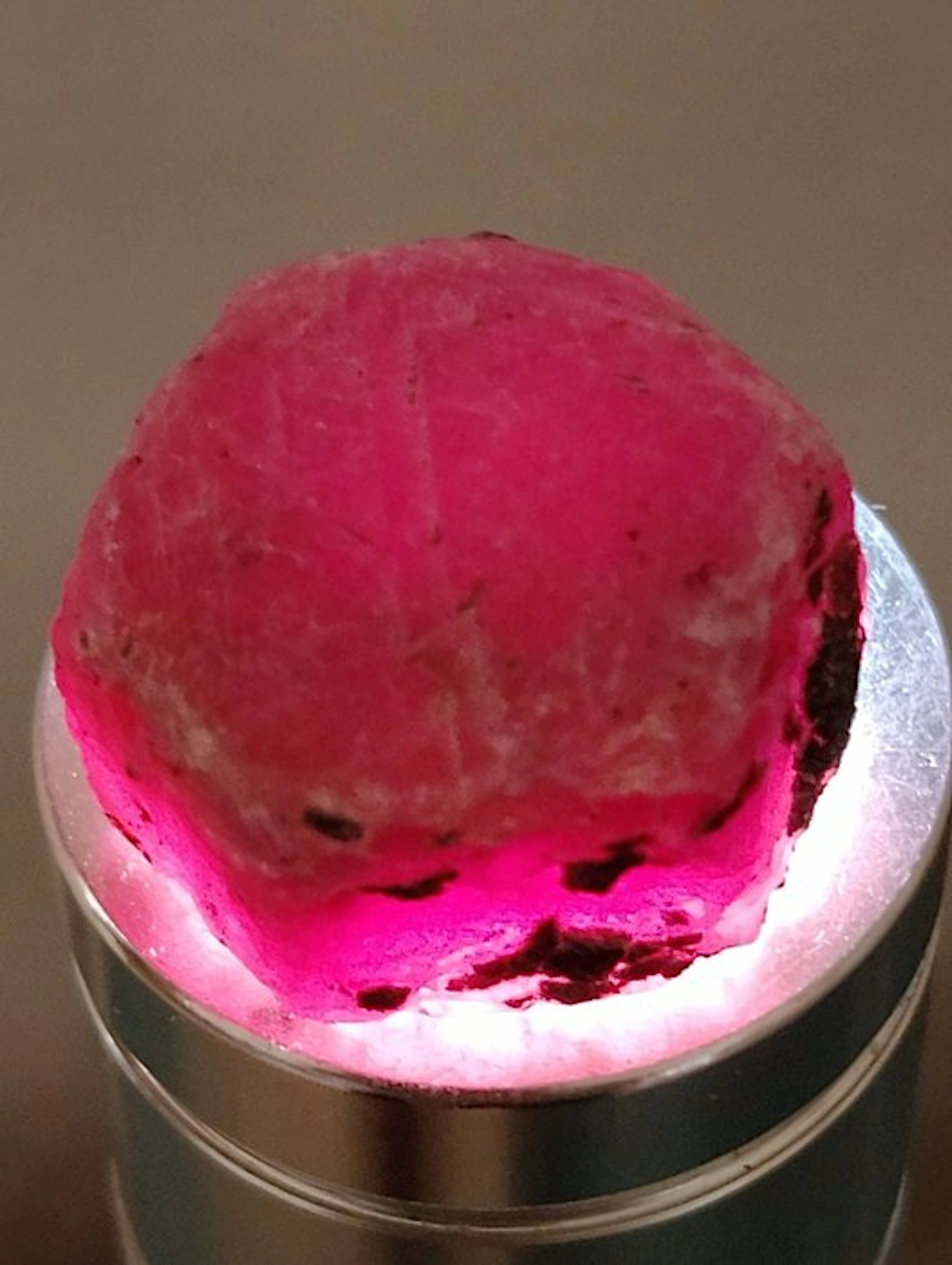 Ruby Rough - Height: 2.5 cm - Width: 2.2 cm- 23.18 g - (1)