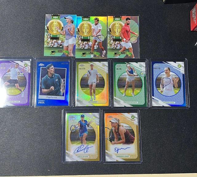 Topps Chrome Tennis Mixed collection - Excellent (EX)