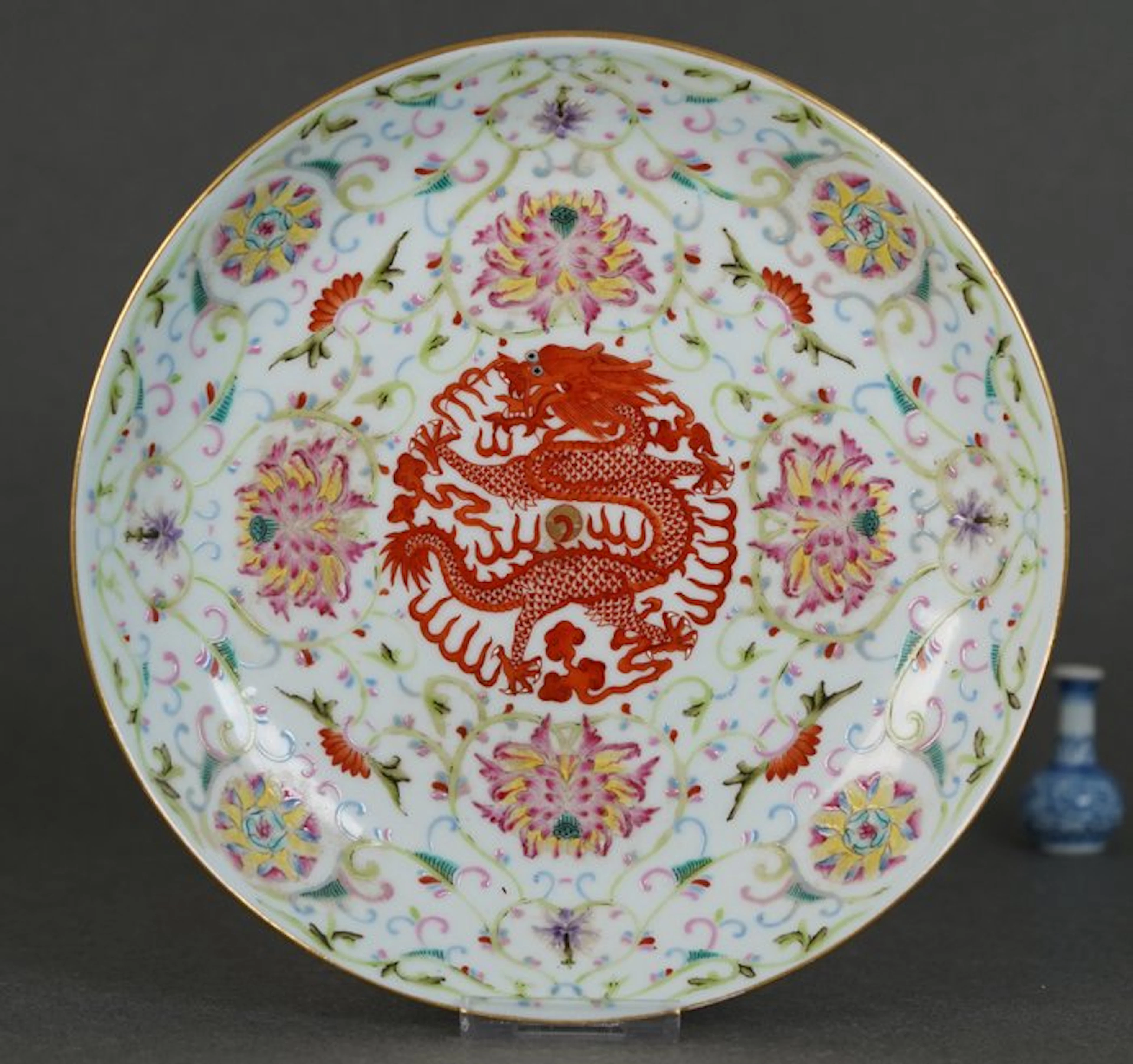Guangxu Mark and Period (1875-1908) - Bowl - Dragon...