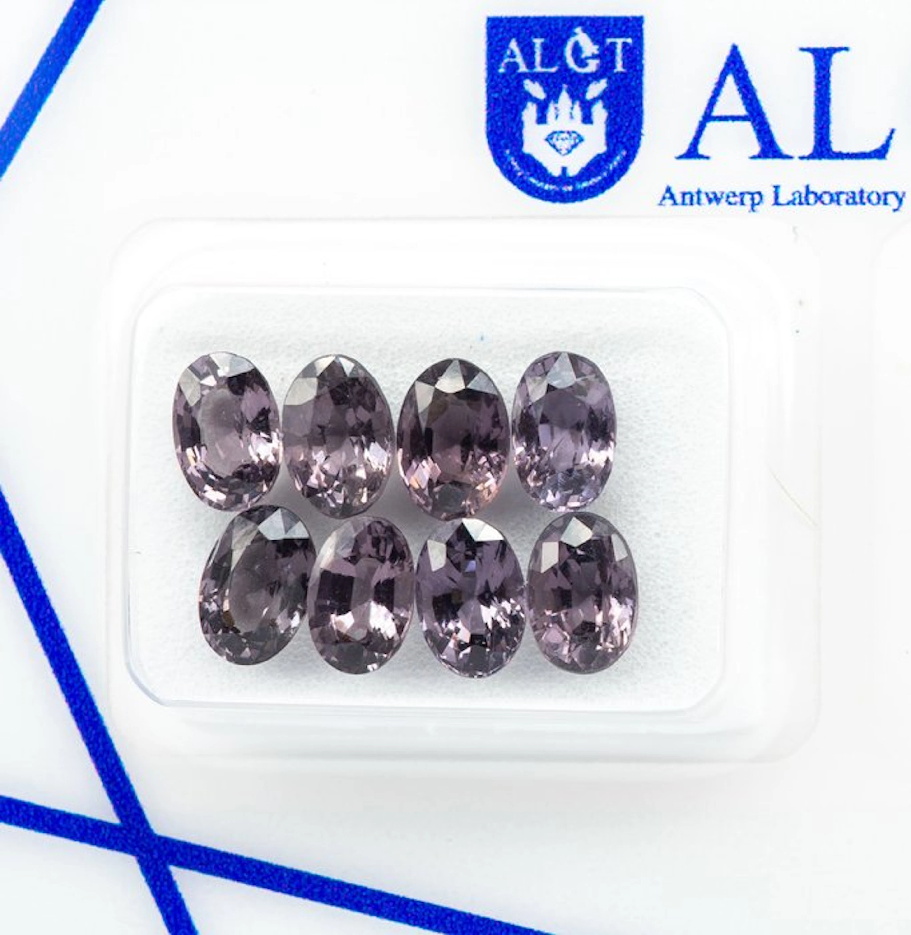 No reserve price - 8 pcs Spinel - 4.95 ct - Antwerp...