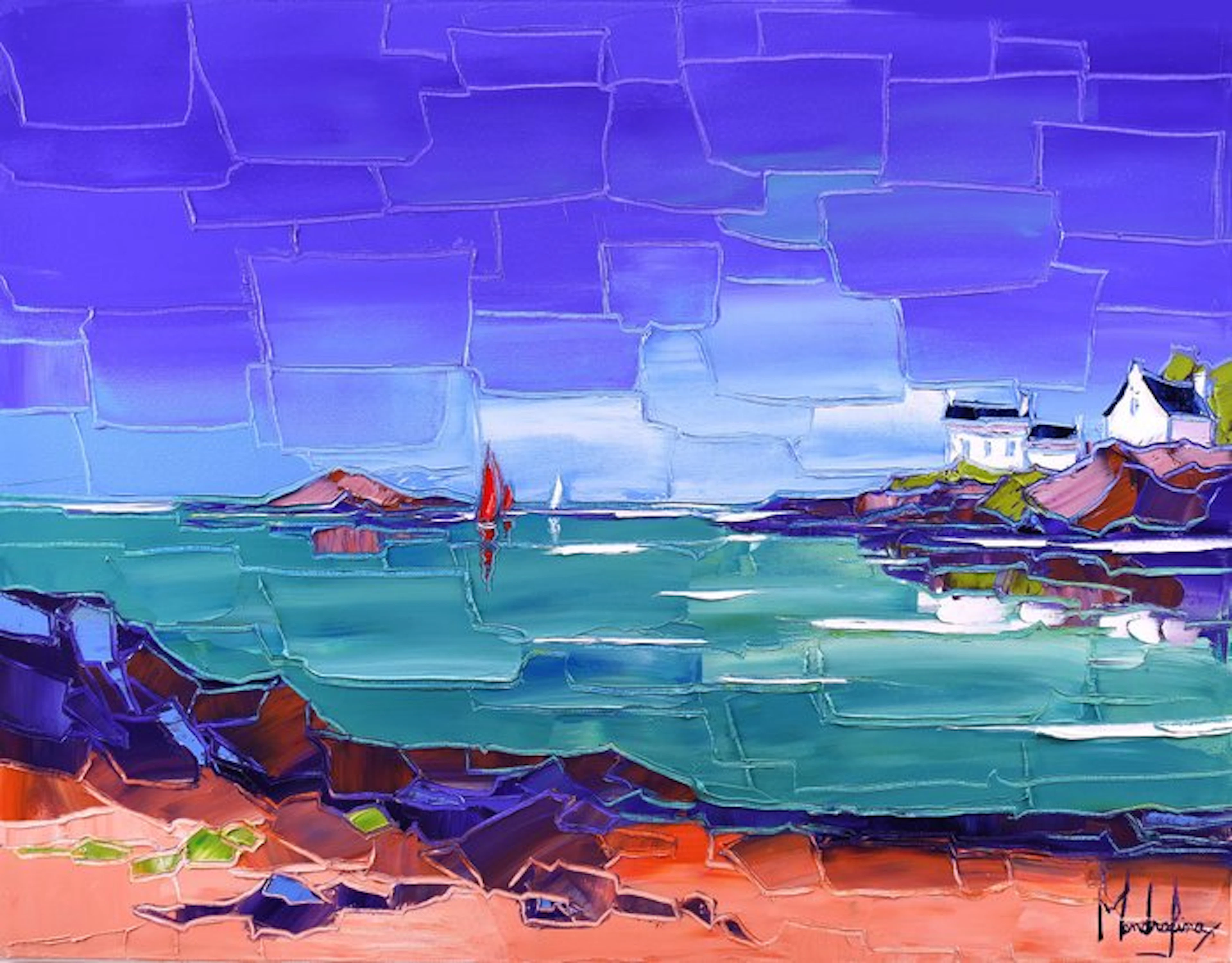 Caroline Mandrafina - Pfleger " Presqu'île de Crozon "