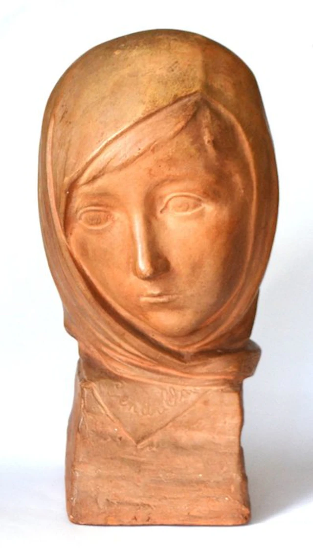 Fernand Gysen (1879-1943) - Figure - Cendrillon - Terracotta