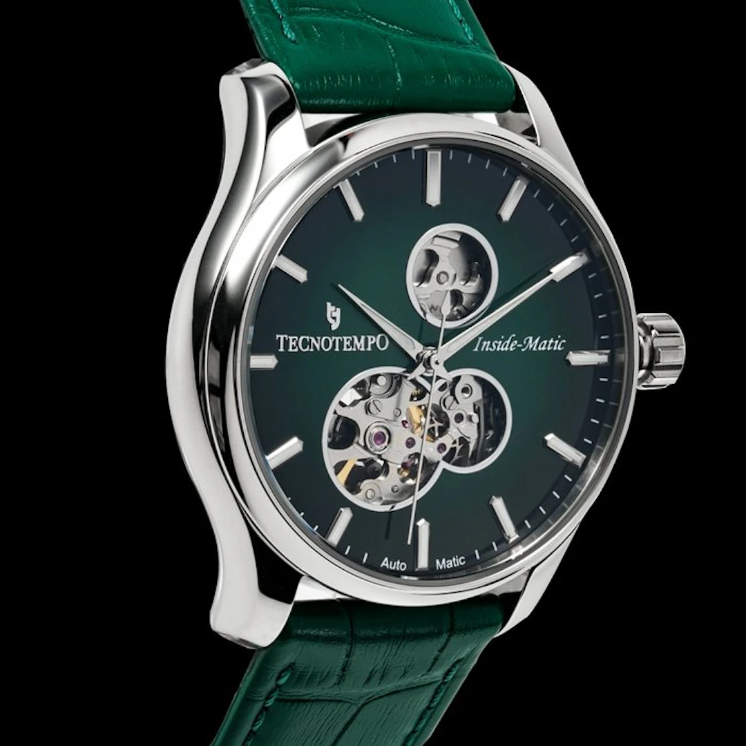 Tecnotempo - "Inside Matic" - Automatic - Green Dial - - TT.IM.GR - Men -
