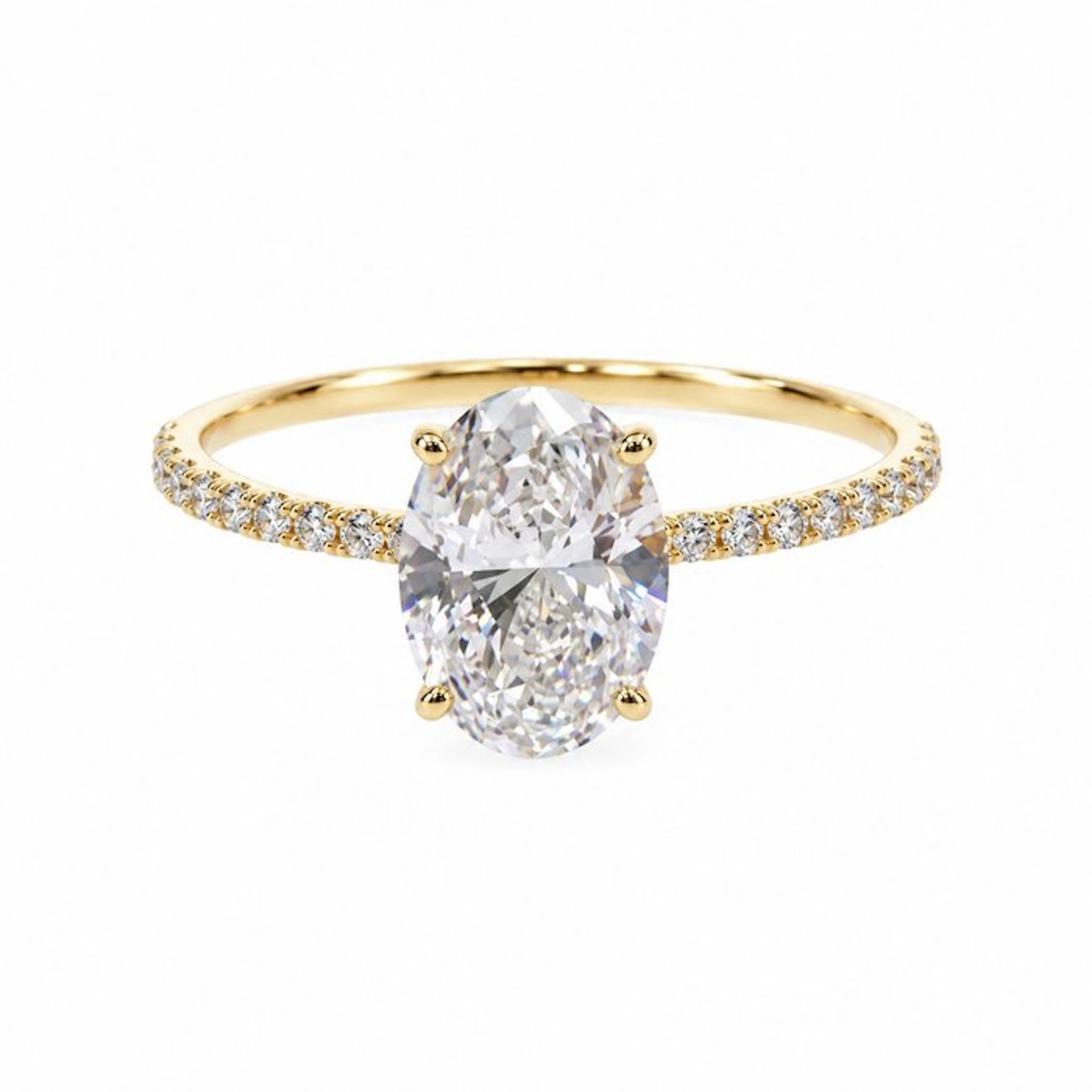 No reserve price - Ring - 14 kt