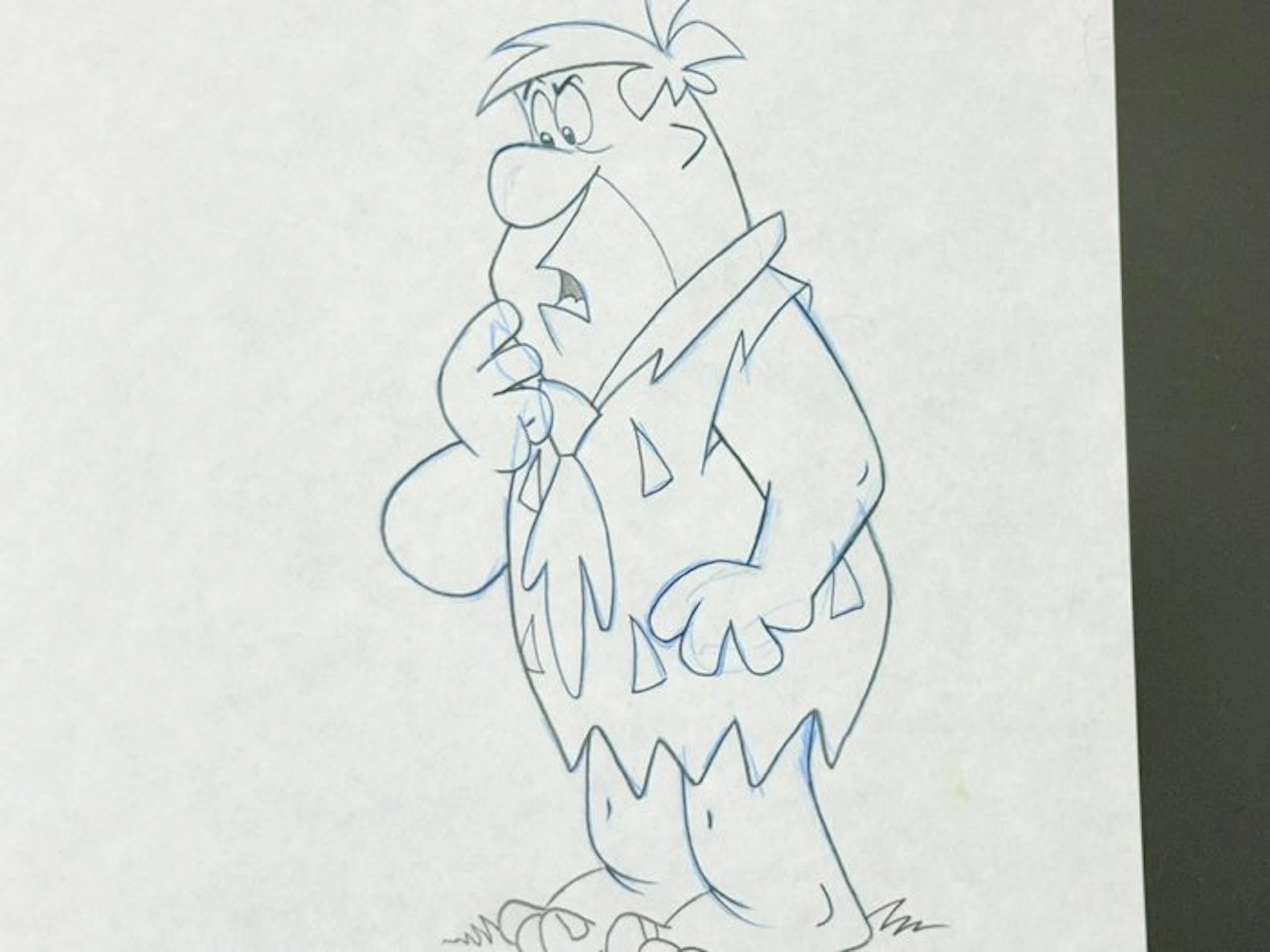 Hanna-Barbera - Original Animation Drawing of Fred...