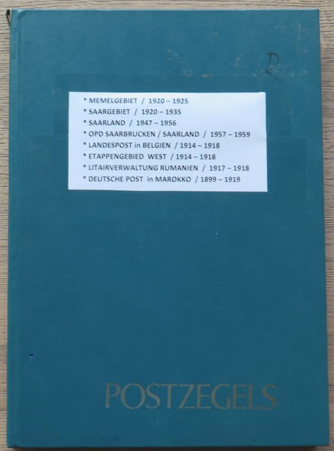 German Empire - Collection of German plebiscite areas +...