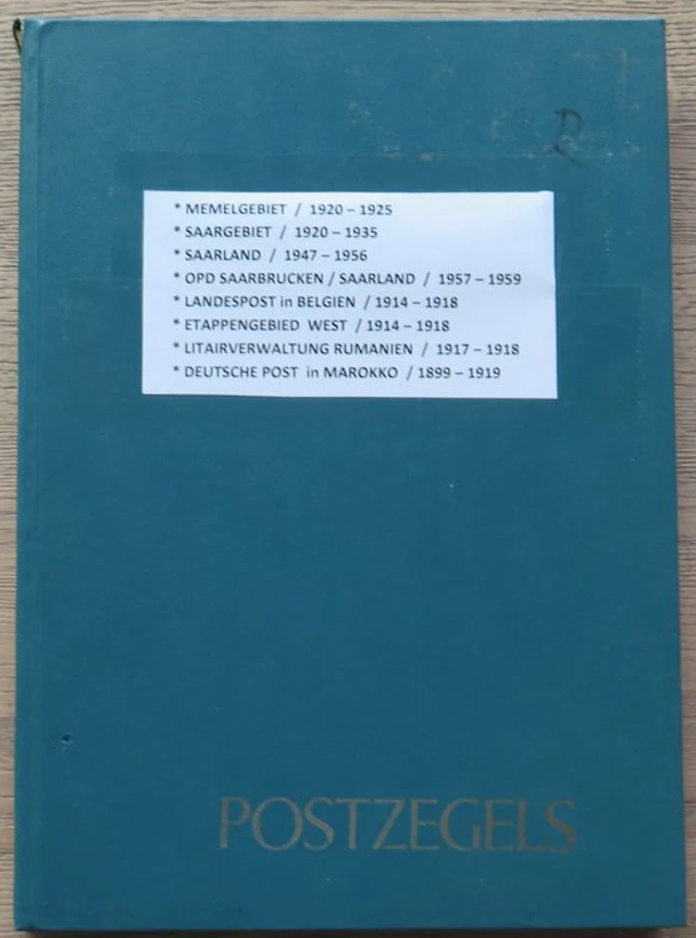 German Empire - Collection of German plebiscite areas +...