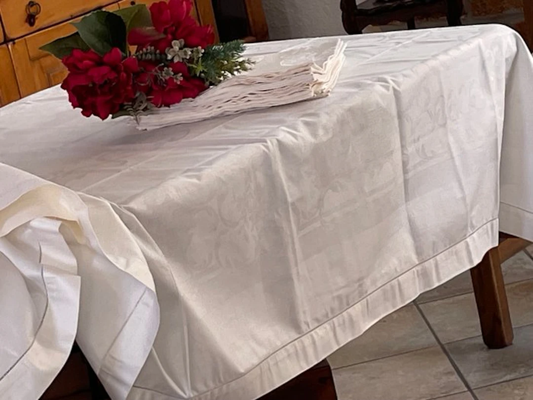 fiandra di lino tessuta a telaio - Tablecloth (13) - 2.45...