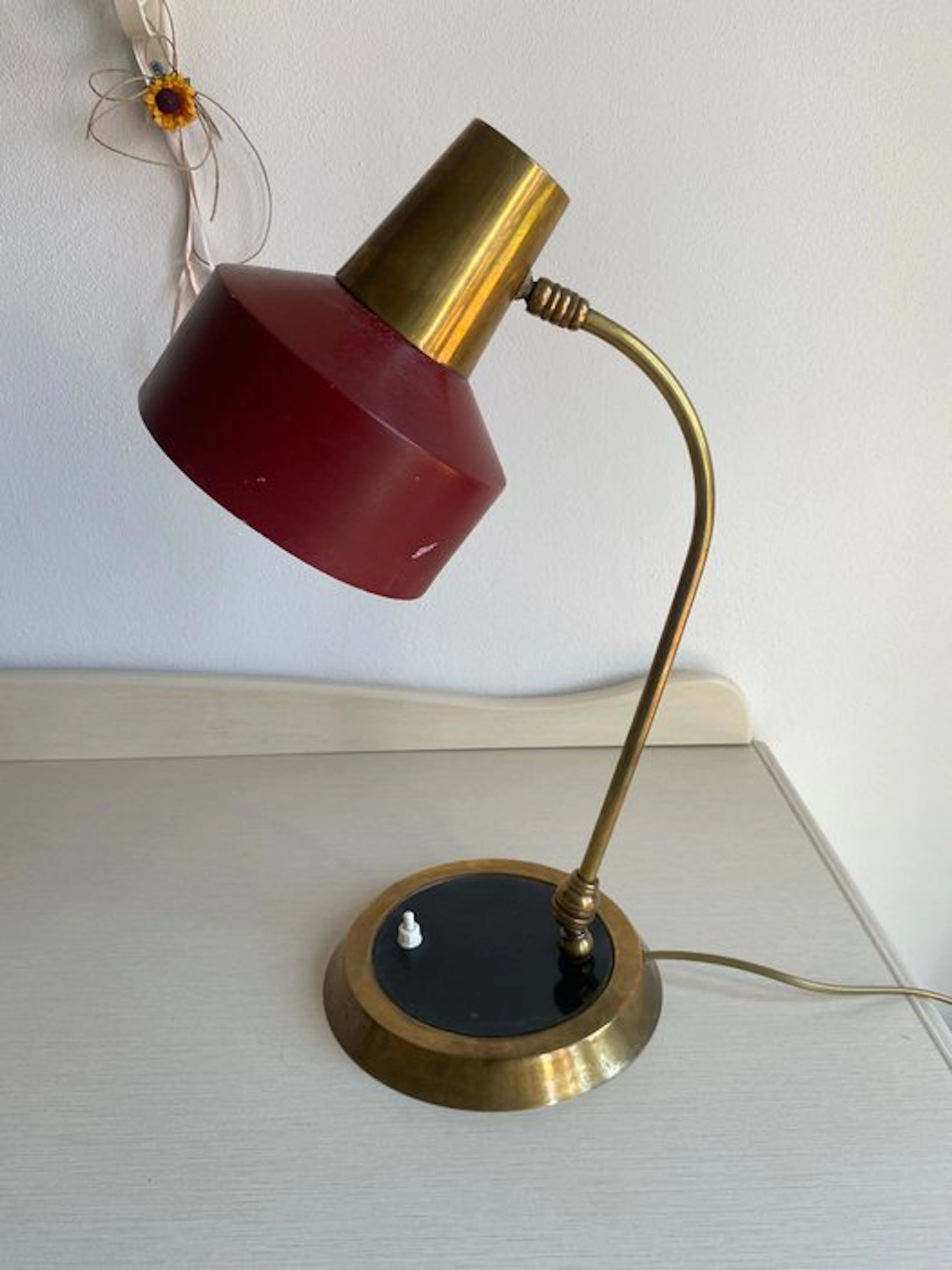 Desk lamp - Brass, Steel
